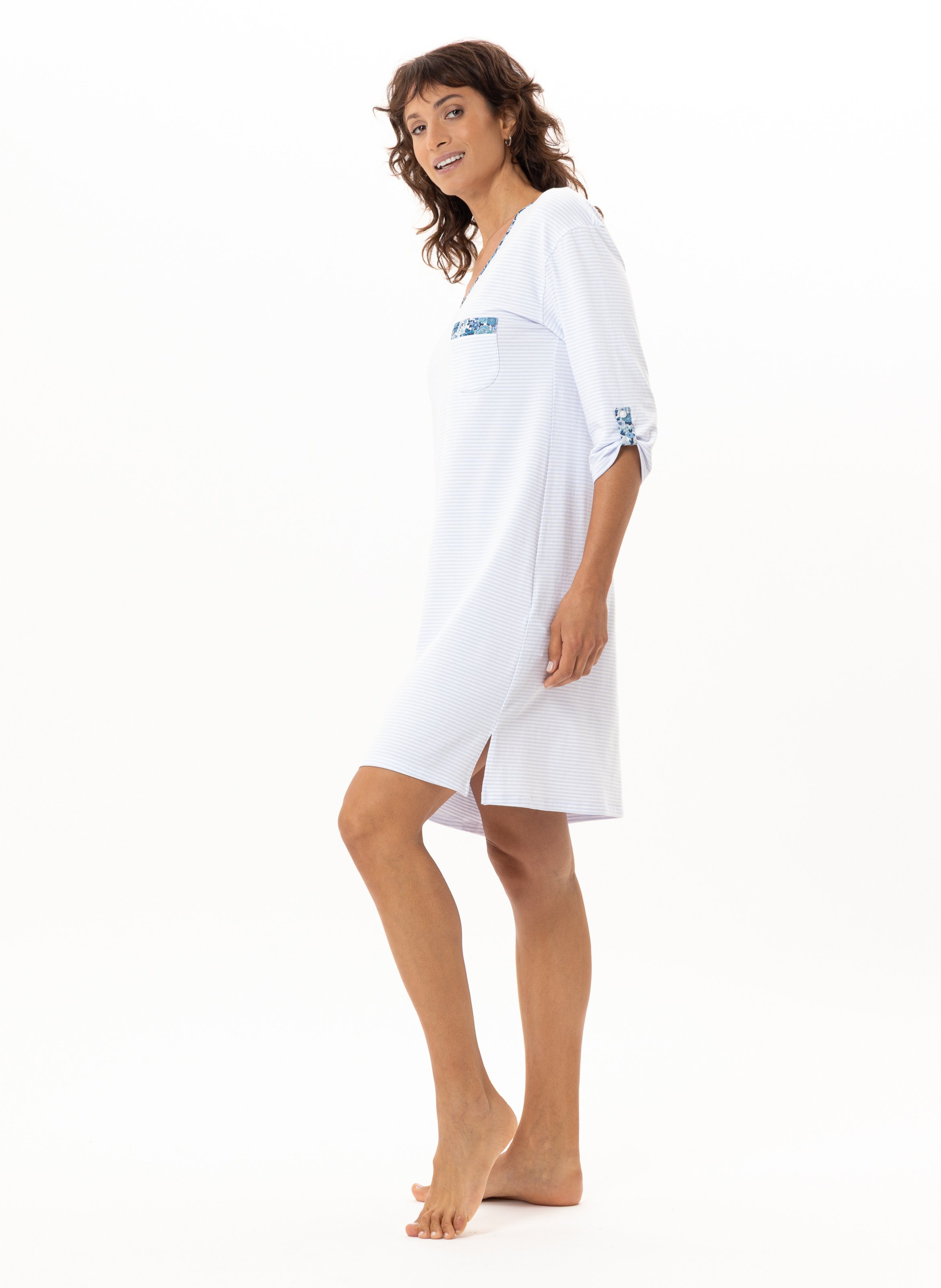 Cotton night shirt LE CHAT Multicolored