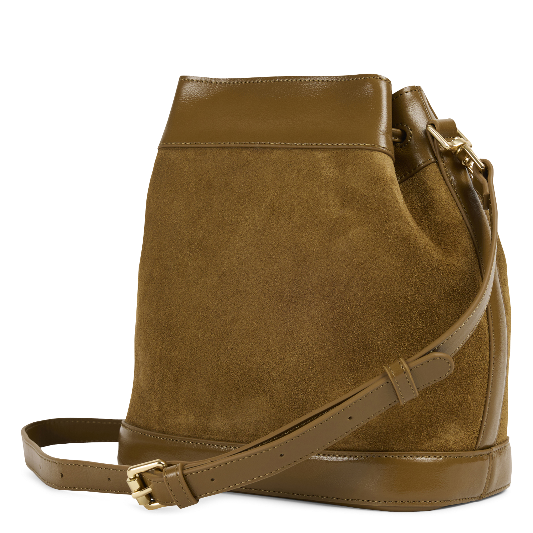 Sac seau en cuir NAT & NIN Marron