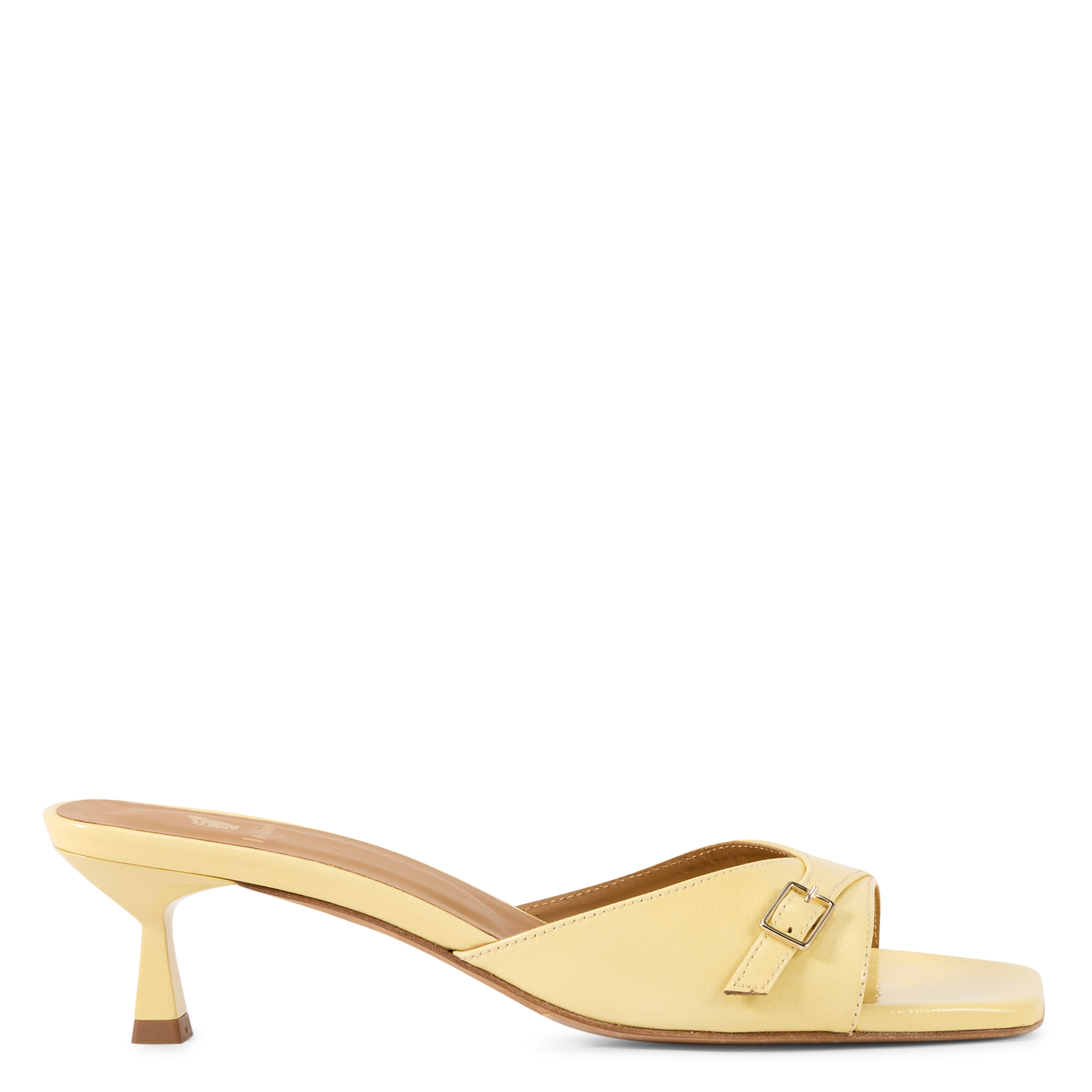 Leder-Mules BOBBIES Gelb