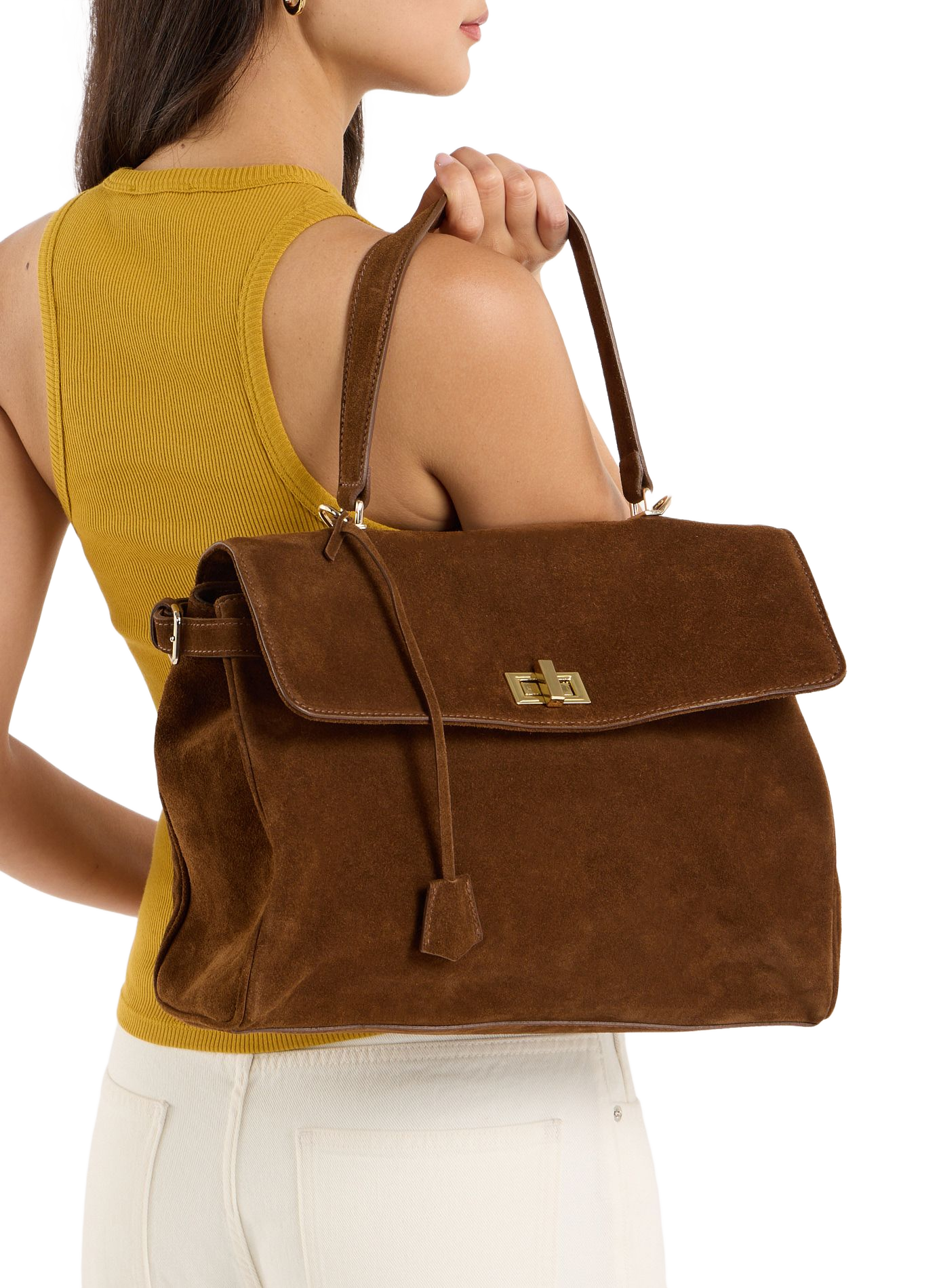 Felly leather handbag SAISON 1865 Brown