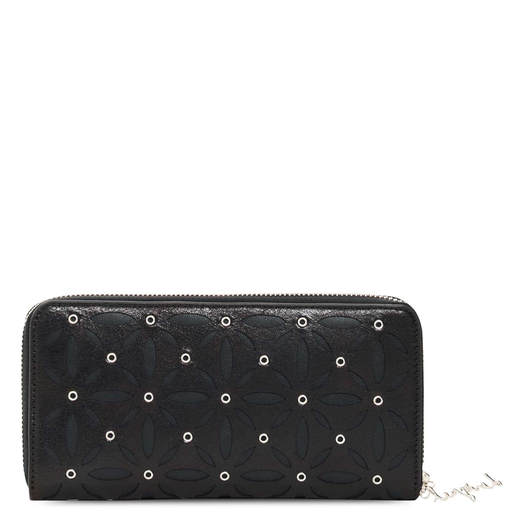 Portefeuille zippé DESIGUAL Noir