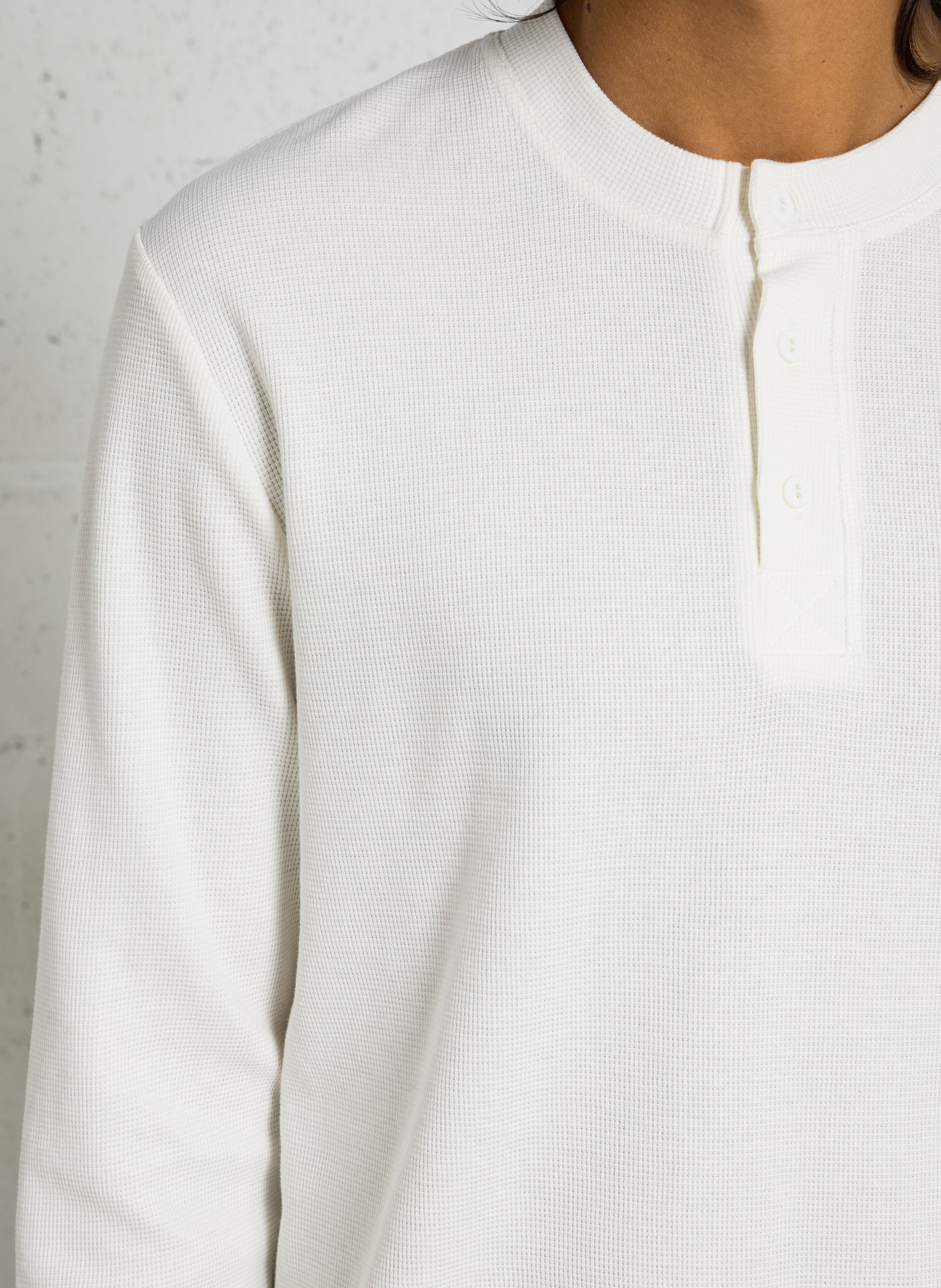 Round-neck cotton sweater | Beige AU PRINTEMPS PARIS Men
