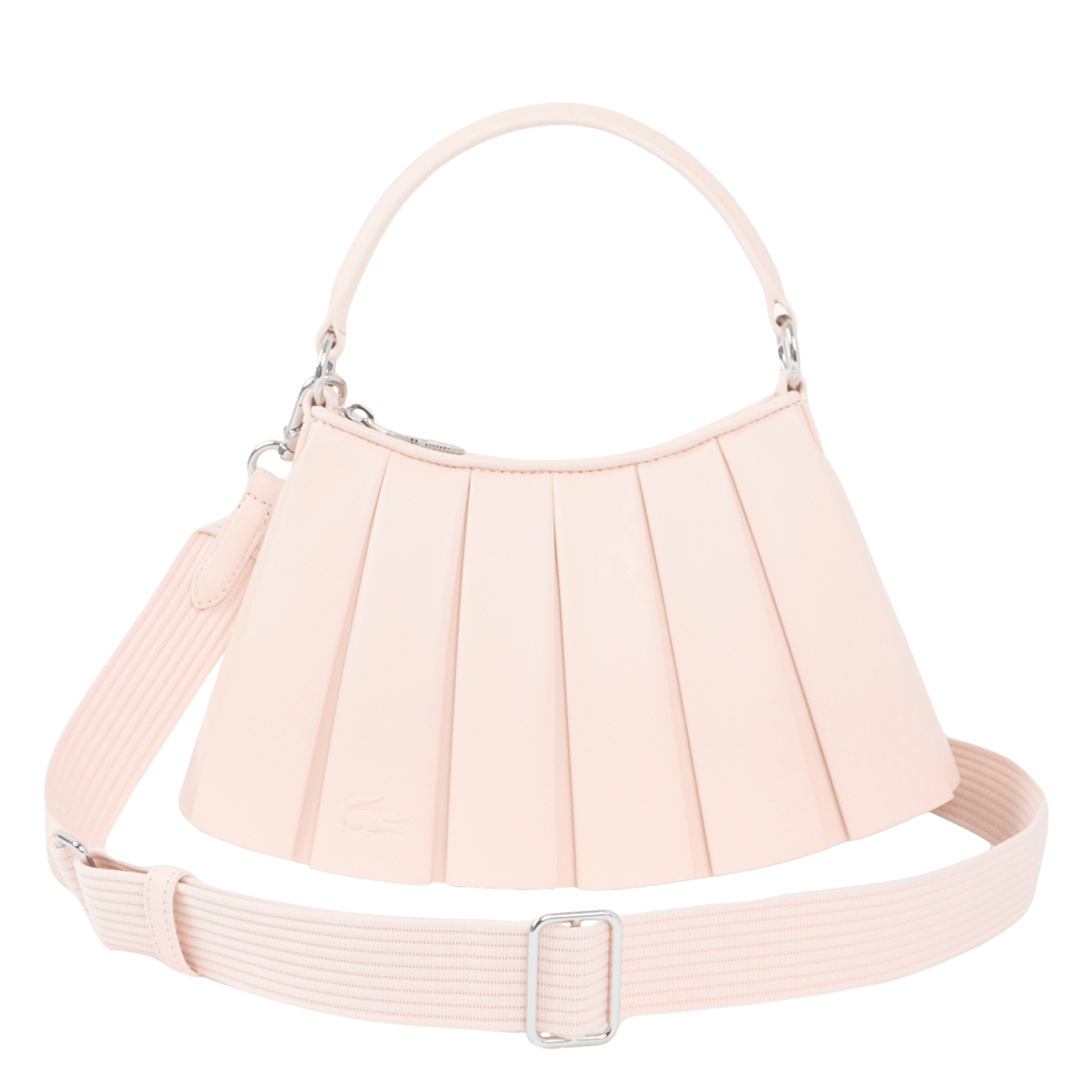 Sac à main petit Lenglen Défilé en cuir LACOSTE