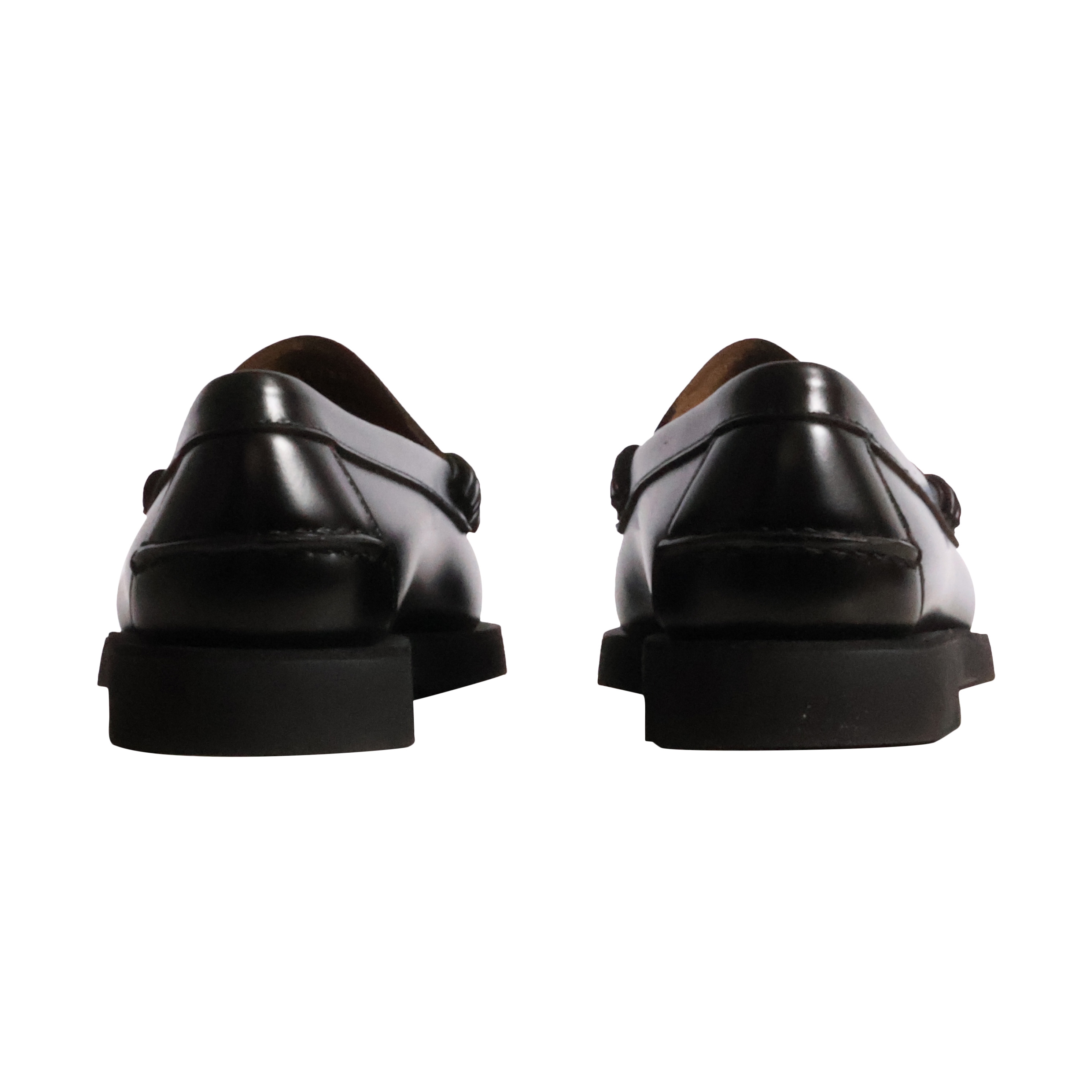 Sebago Dan Po Lt Leather Loafers SEBAGO Black