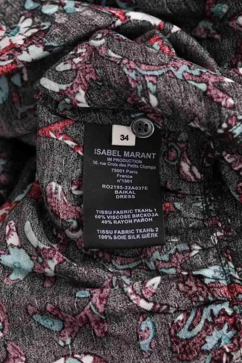 Robe ISABEL MARANT ÉTOILE - SECONDE MAIN Noir
