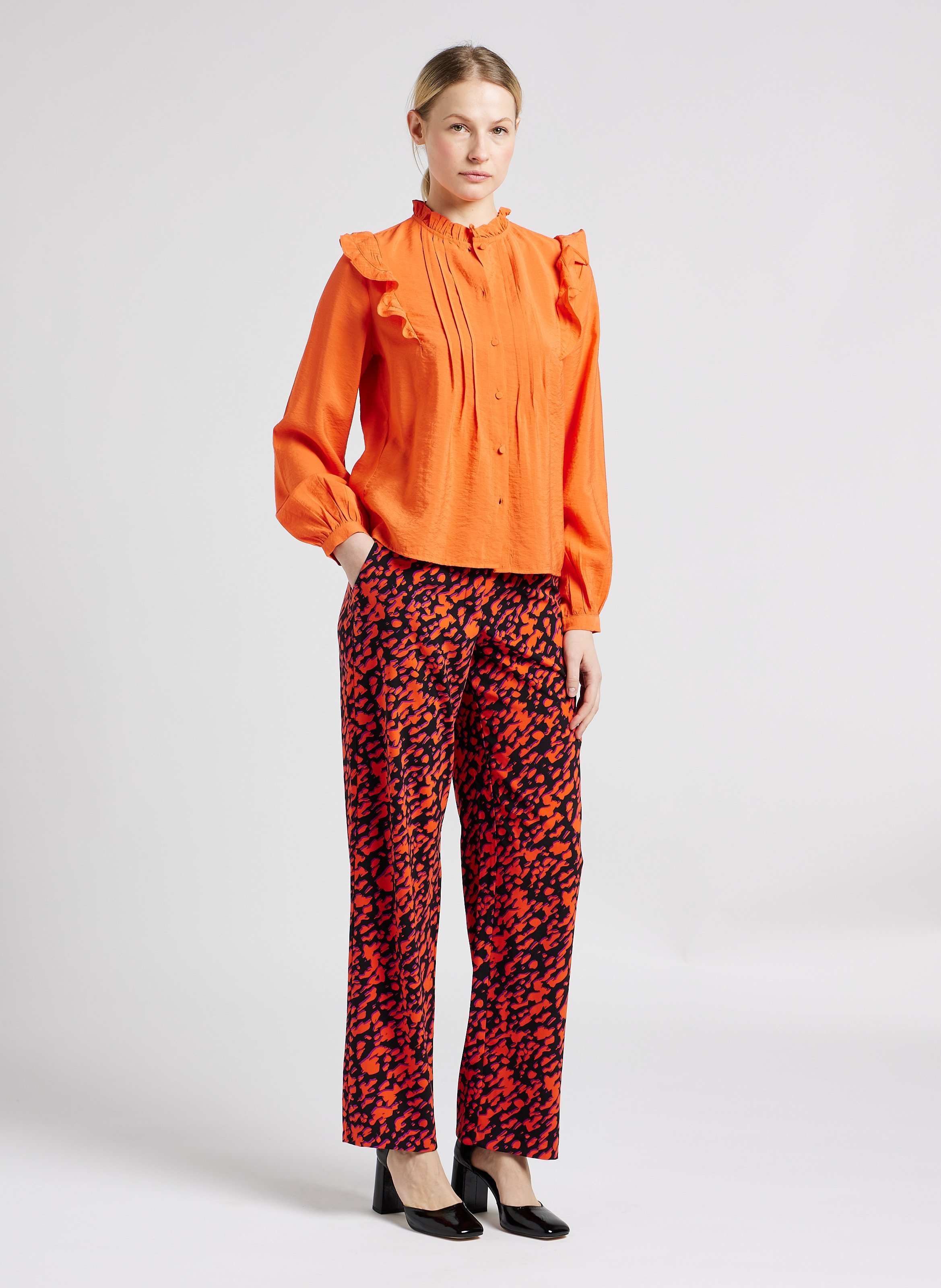 Top volanté fluide - Look 1