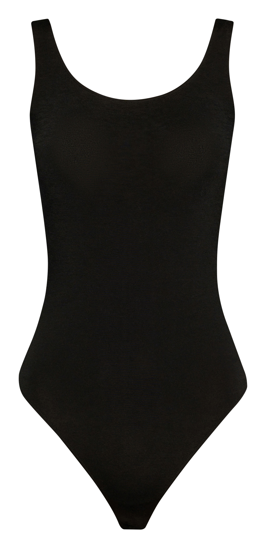 Body en coton mélangé WOLFORD Noir