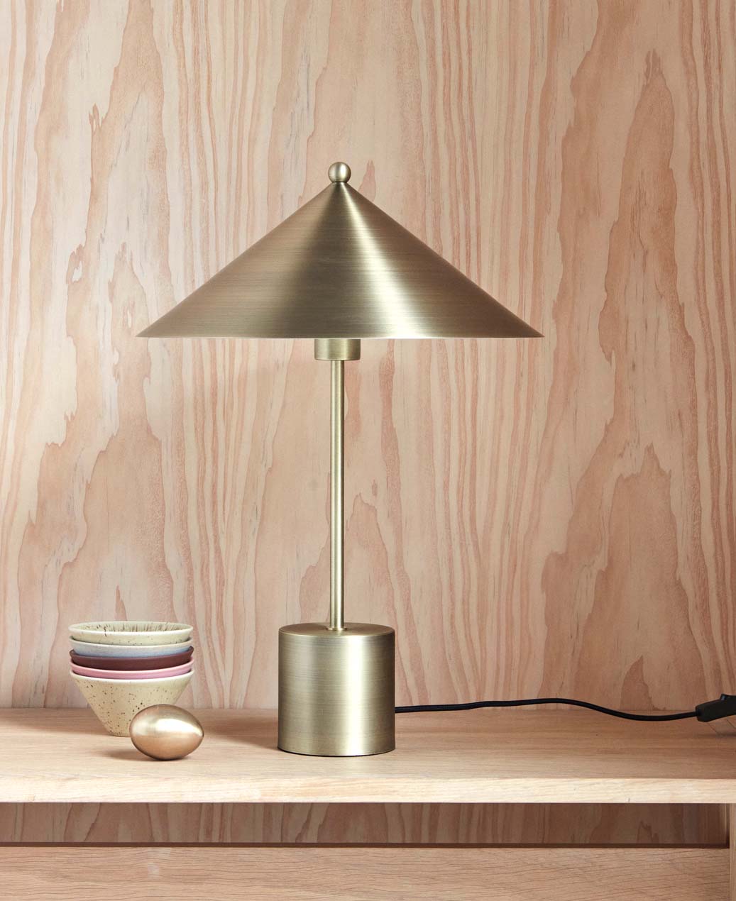 Metal table lamp OYOY LIVING DESIGN Golden