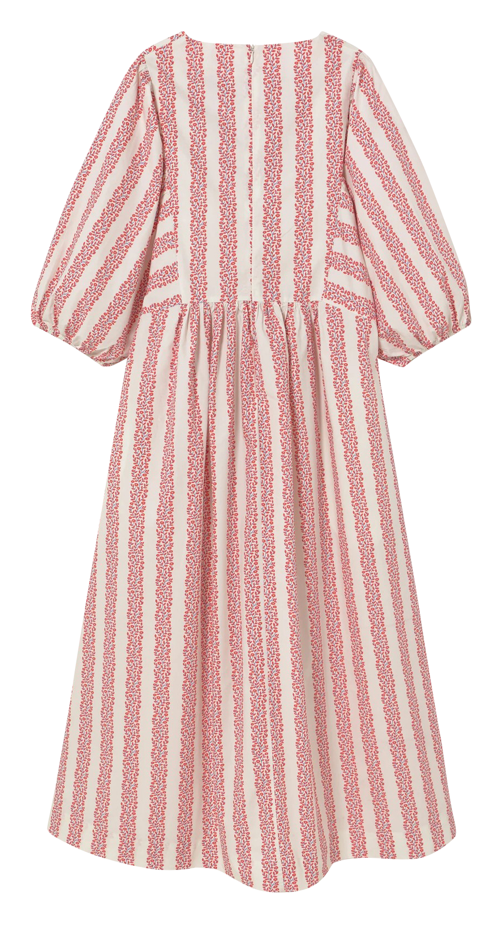 Robe longue imprimée THE TINY BIG SISTER Rouge