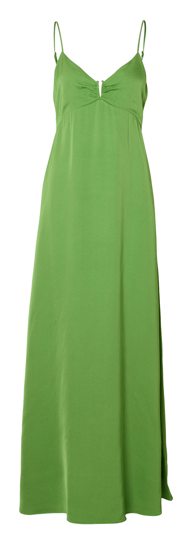 Robe longue col v LAURINA Spindle tree