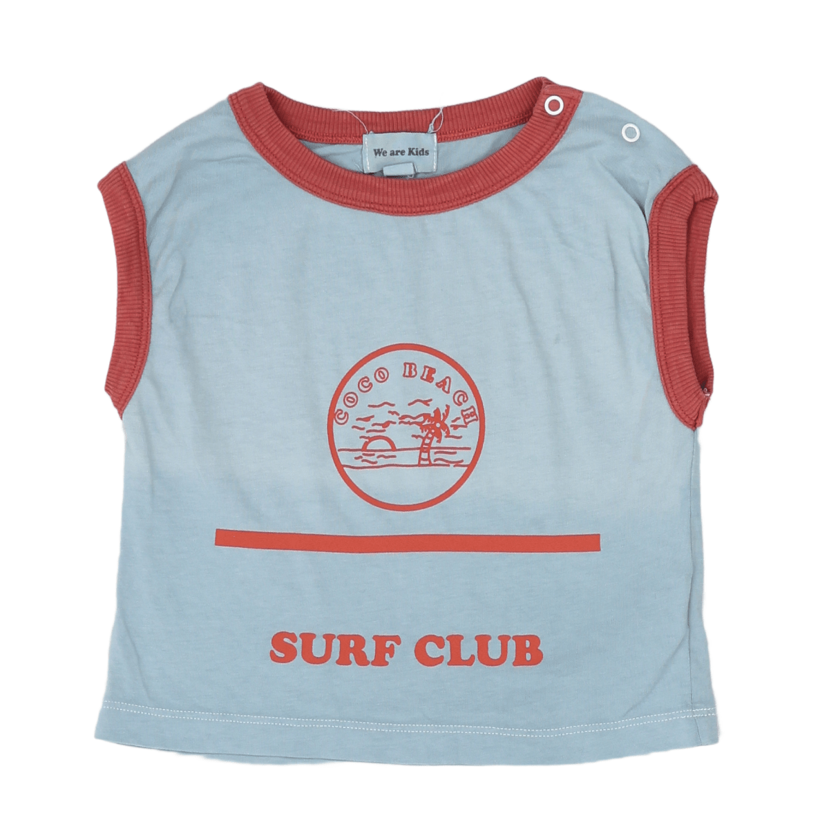 Blue Baby Tank Top - 12 months WE ARE KIDS - Seconde main Blue