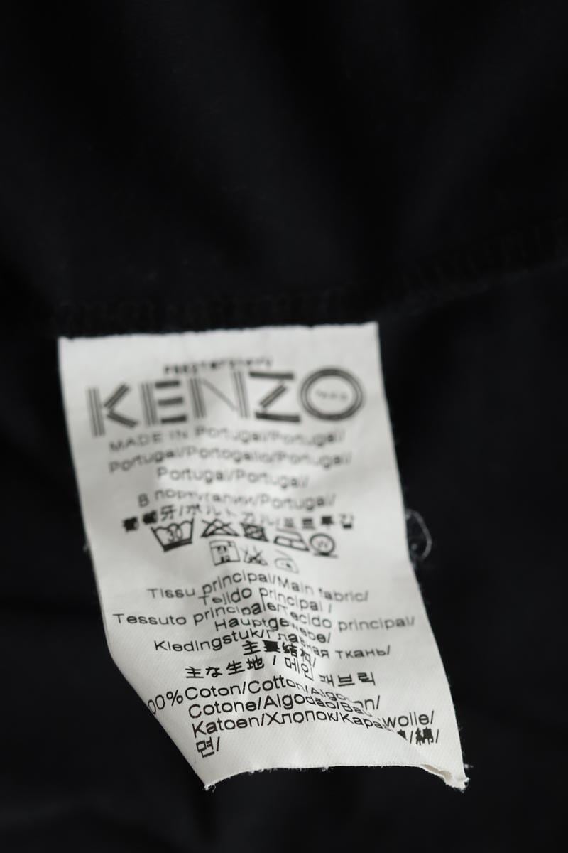 Cotton T-shirt KENZO - SECONDE MAIN Black