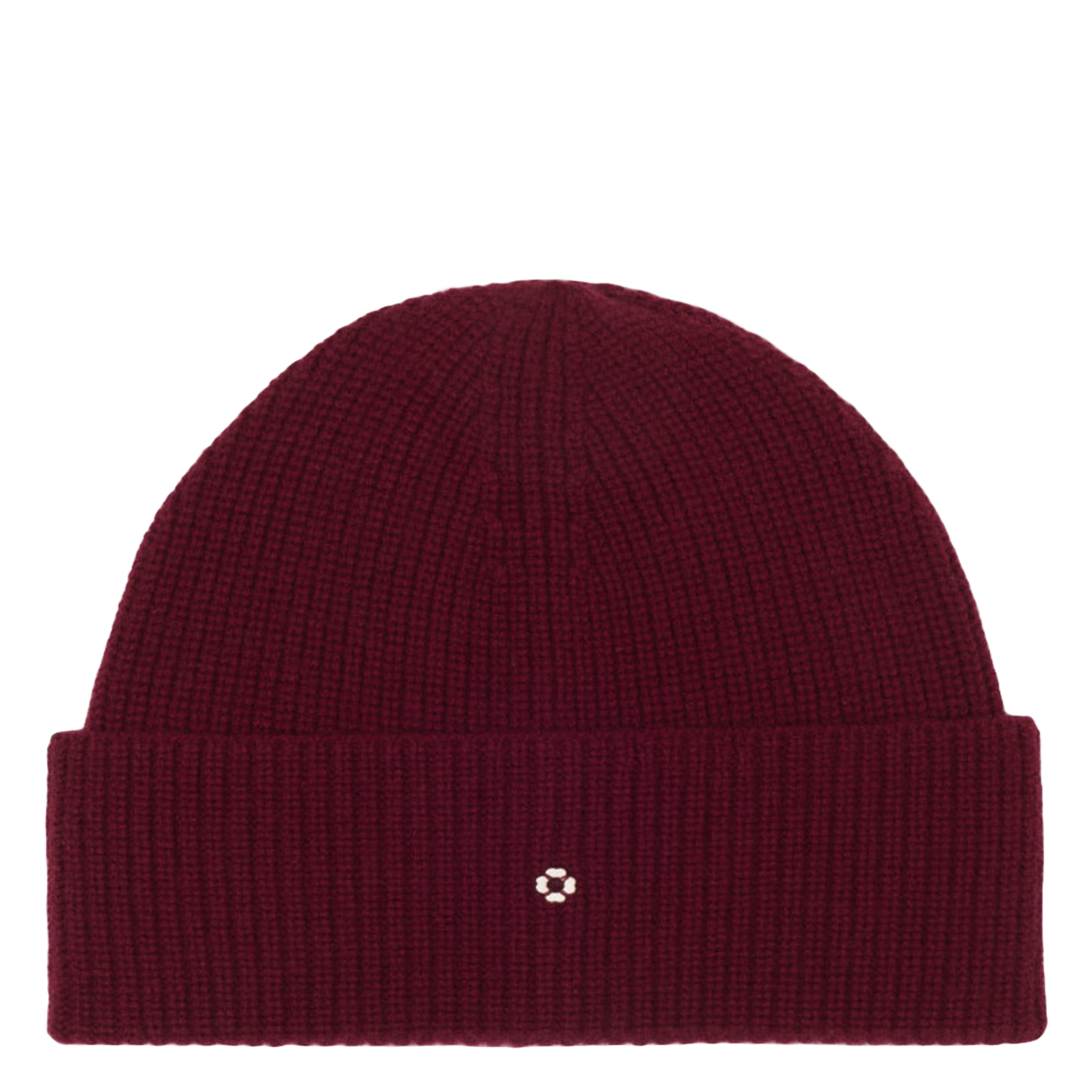 Bonnet en laine et cachemire MAJE Rouge