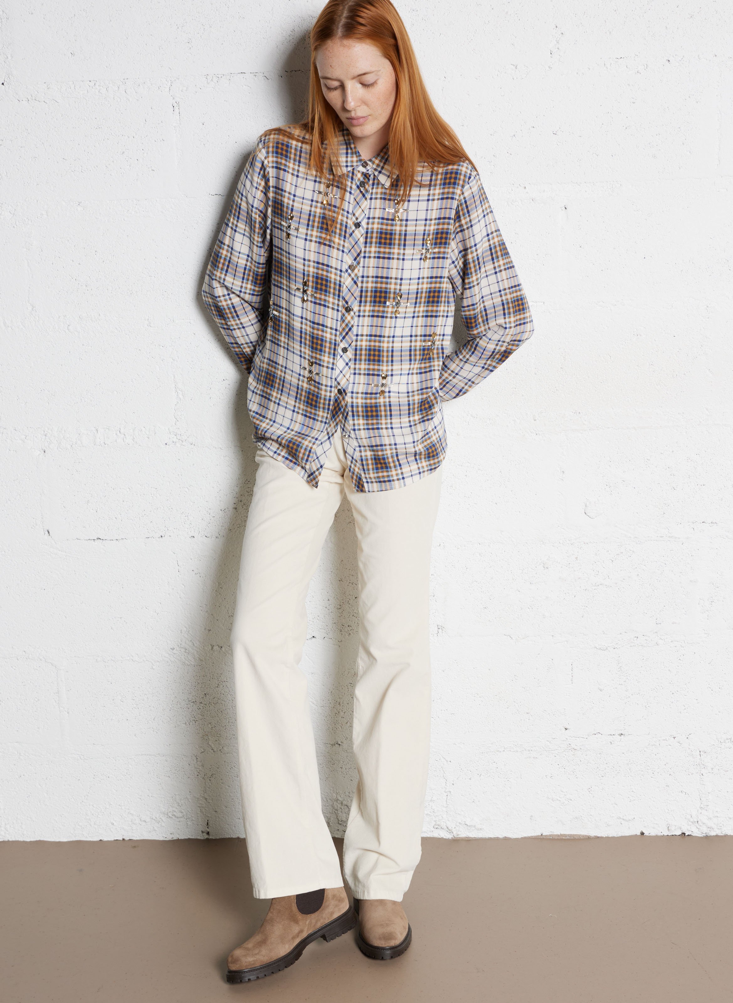 Chemise droite col classique LIU JO Multicolore