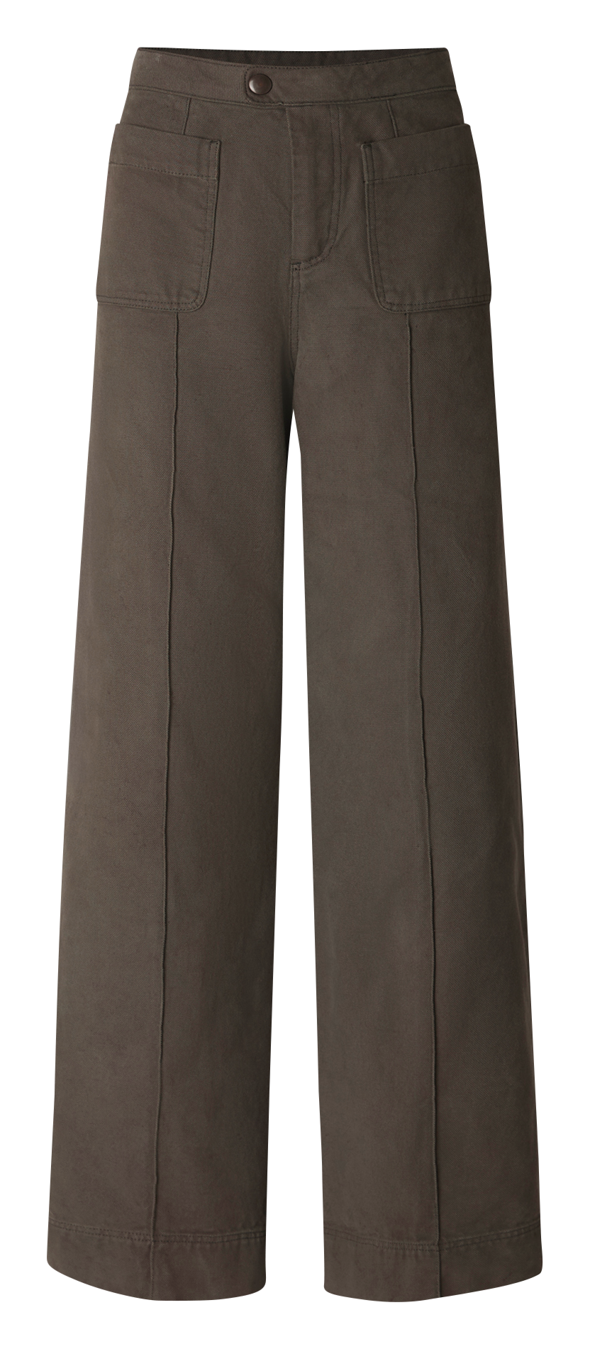 Wide cotton trousers  SOEUR Khaki