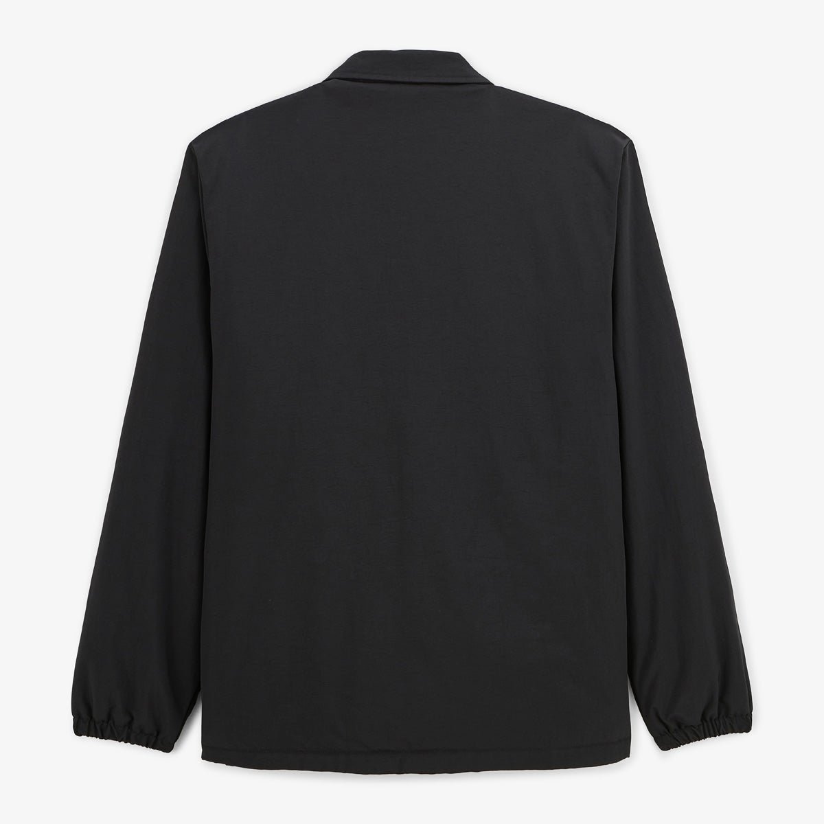 Water-repellent parka with embroidered badge SERGE BLANCO Black