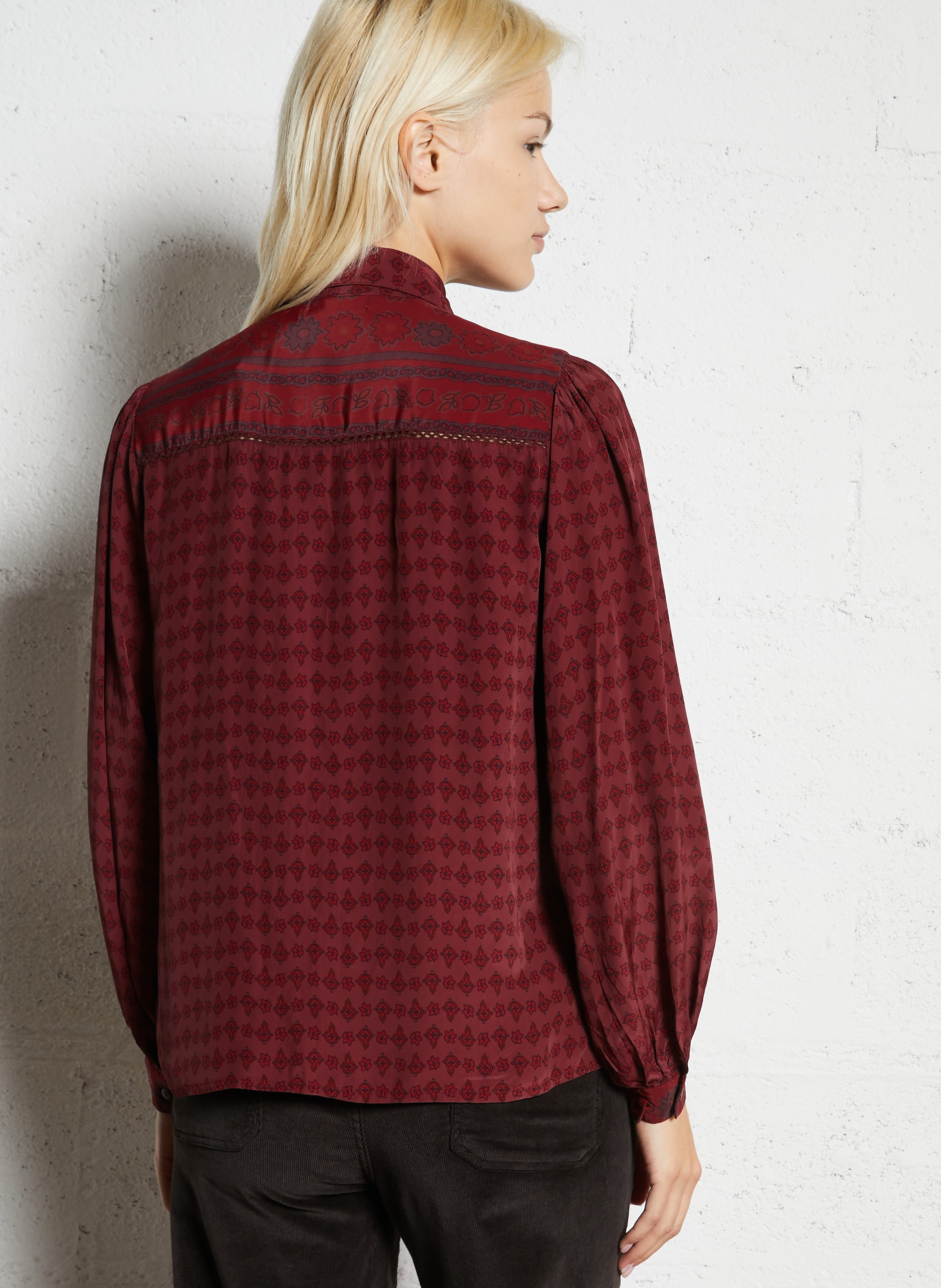 Chemise col classique MAISON HOTEL Red