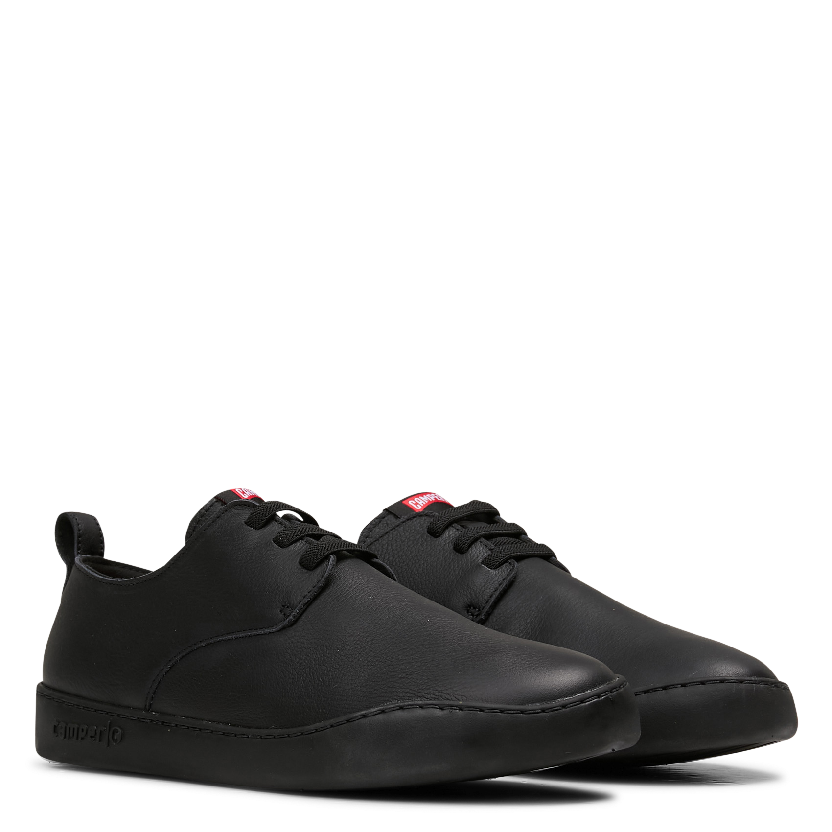 Baskets basses en cuir CAMPER Noir