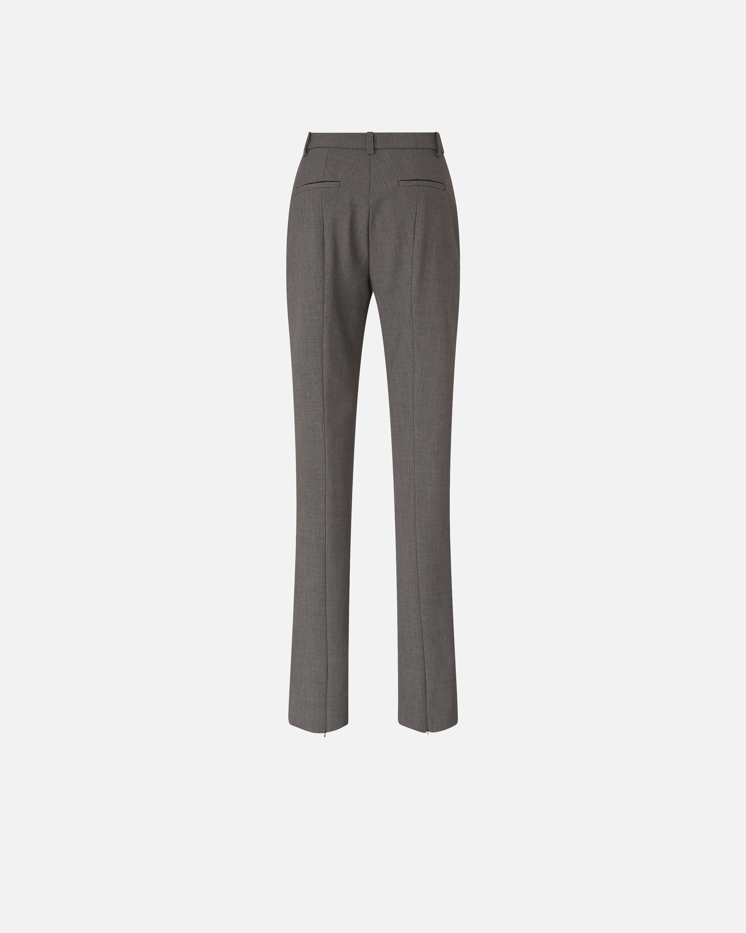 Pants with zip closure at the back PINKO Grey