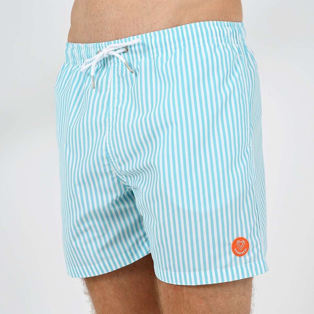Blue Nautical Swim Shorts VENDREDI SWIMWEAR Blue