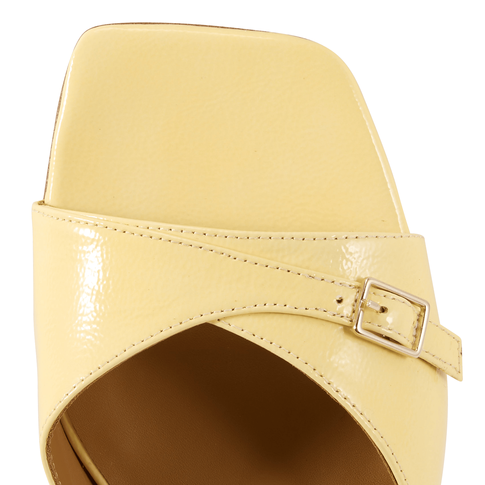 Leder-Mules BOBBIES Gelb