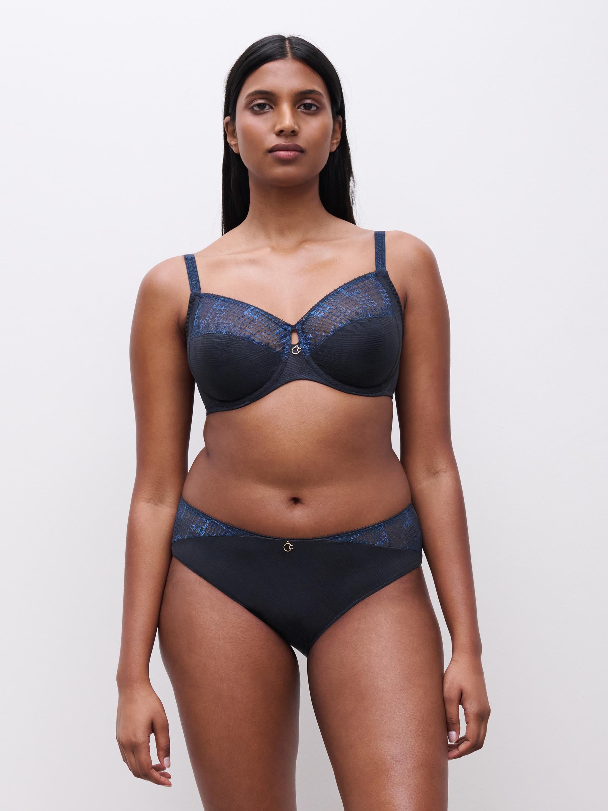 Full-cup bra CHANTELLE Blue