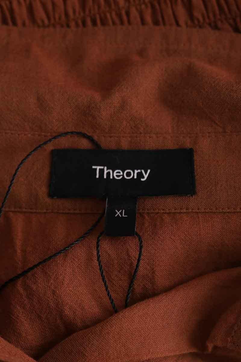 Shirt THEORY - Seconde Main Brown