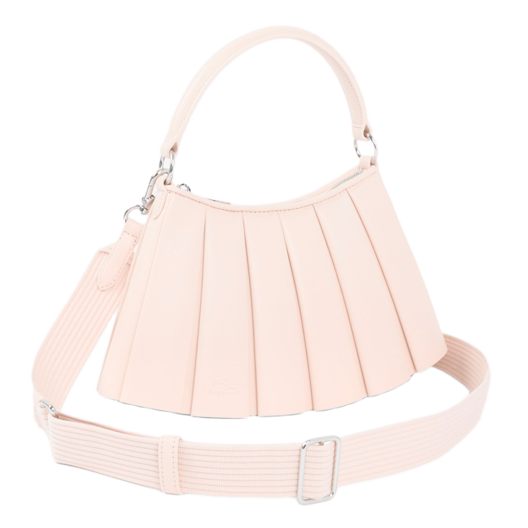 Sac à main petit Lenglen Défilé en cuir LACOSTE Rosa
