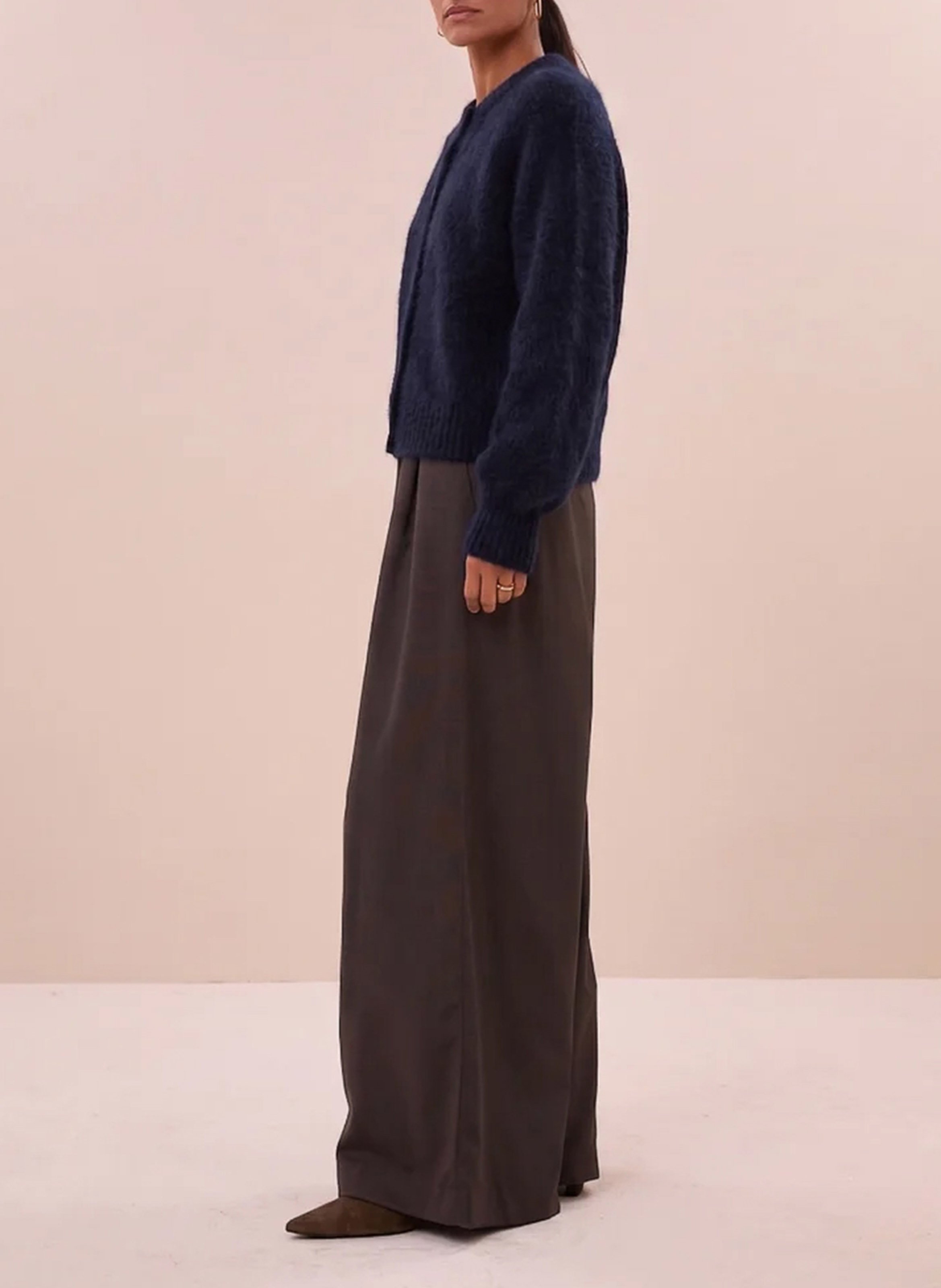 Loose-fit cardigan BY BAR Blue