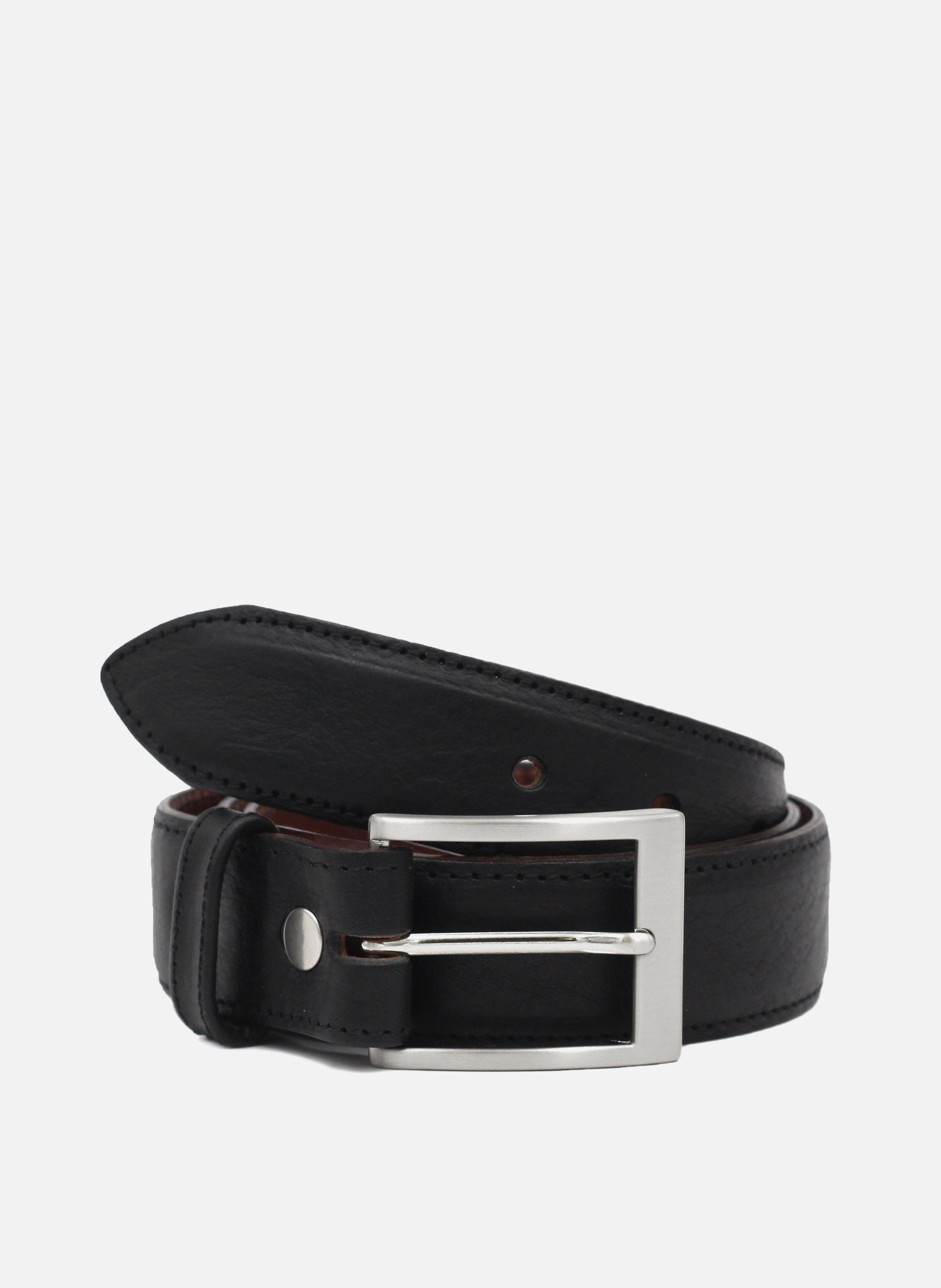 Classic smooth leather belt JULES & JENN
