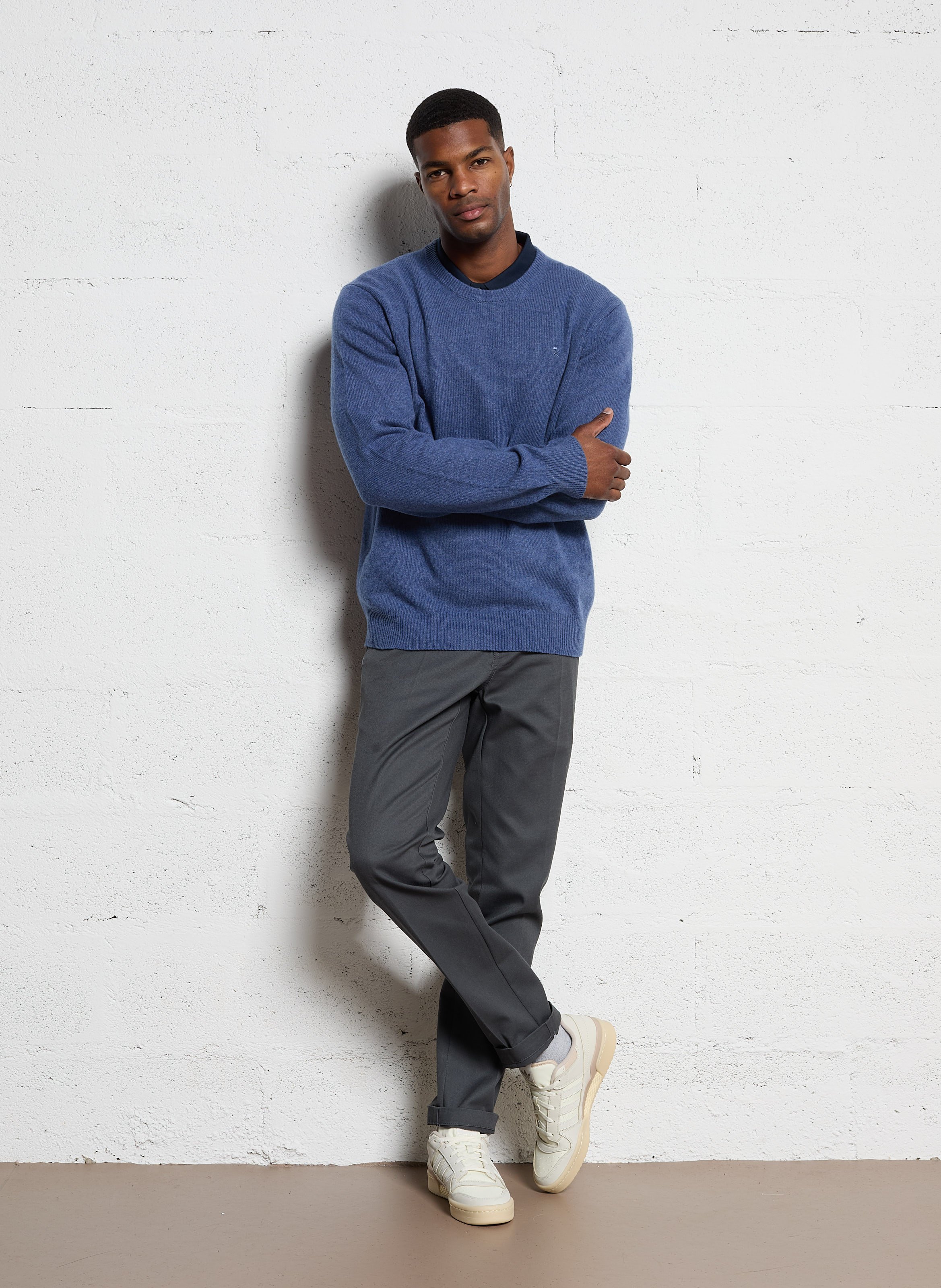 Polo slim-fit en coton piqué HACKETT Bleu