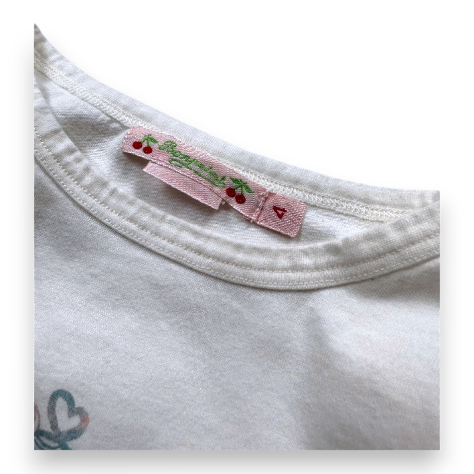 White Kids T-shirt - 4 years BONPOINT - Seconde Main White