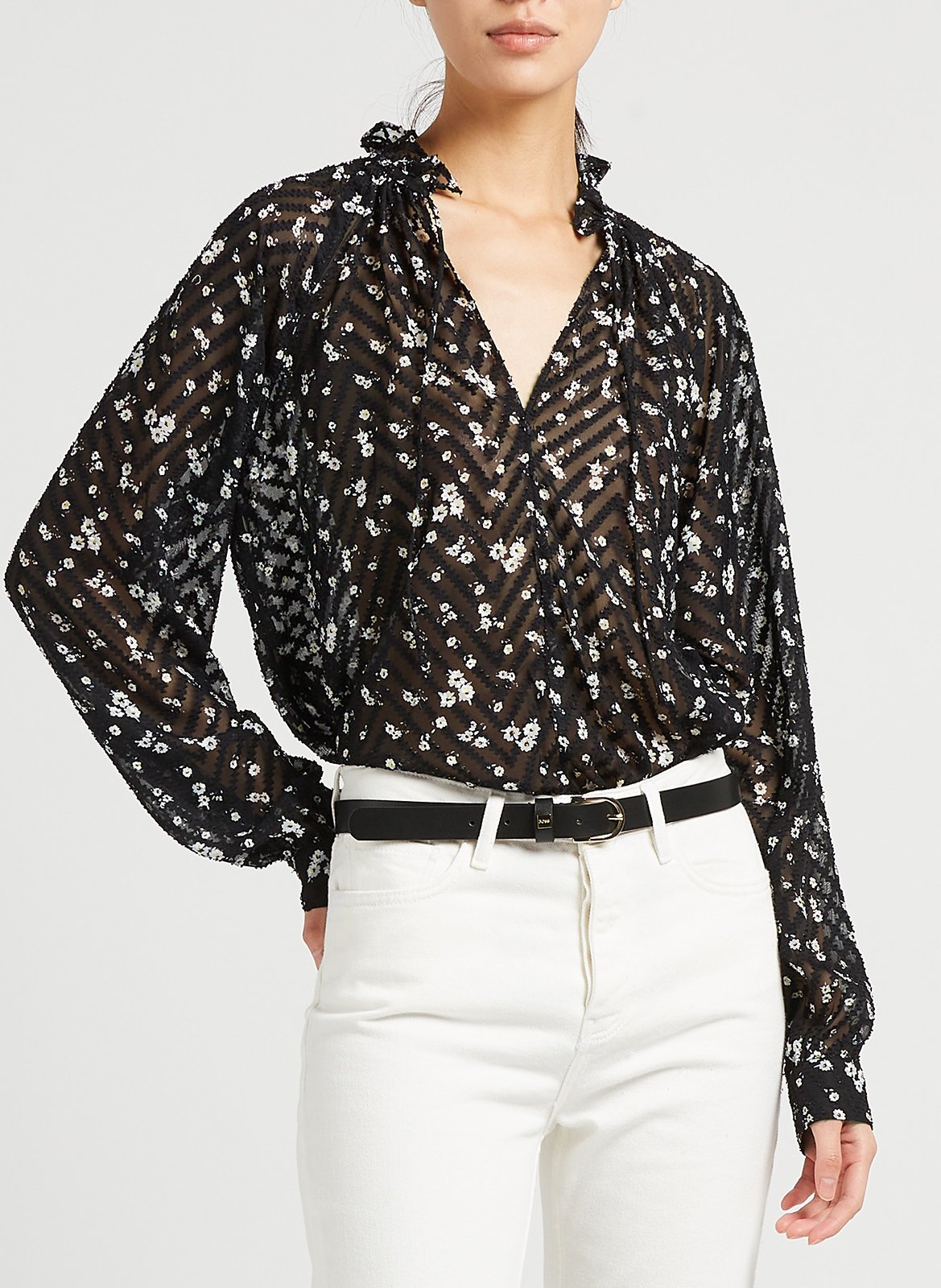 Ceinture en cuir lisse  BOSS Noir