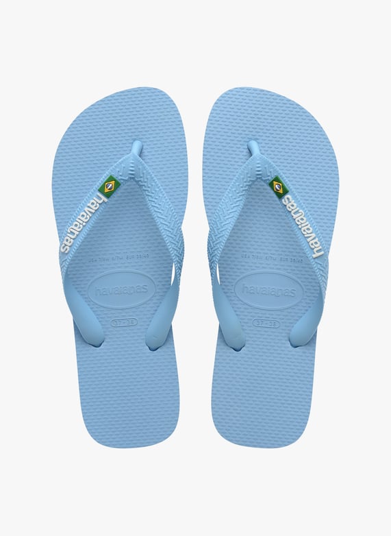 Infradito havaianas brasil logo Blue lavender-White Havaianas