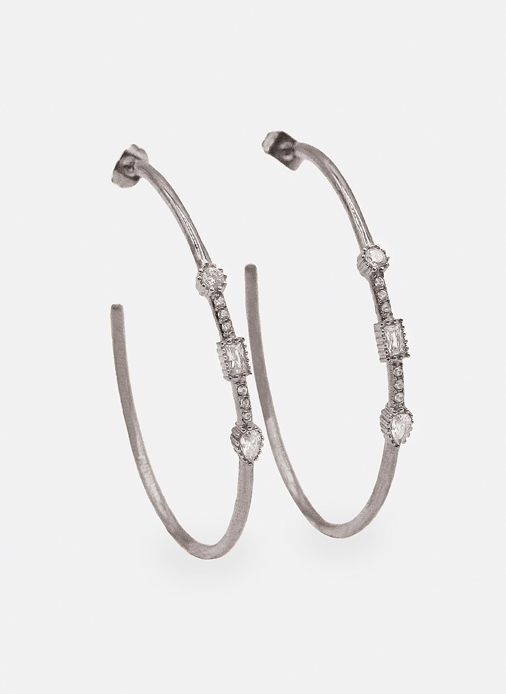 Star-studded Sunita hoop earrings AEC Paris