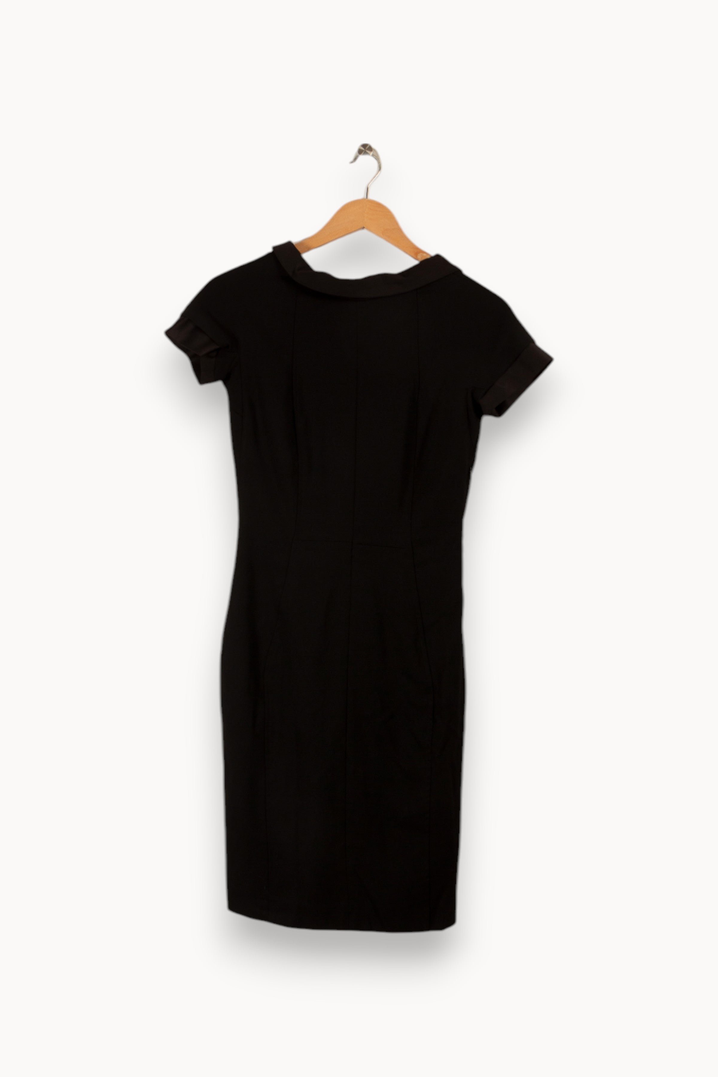 Midi dress TARA JARMON - Seconde Main Black