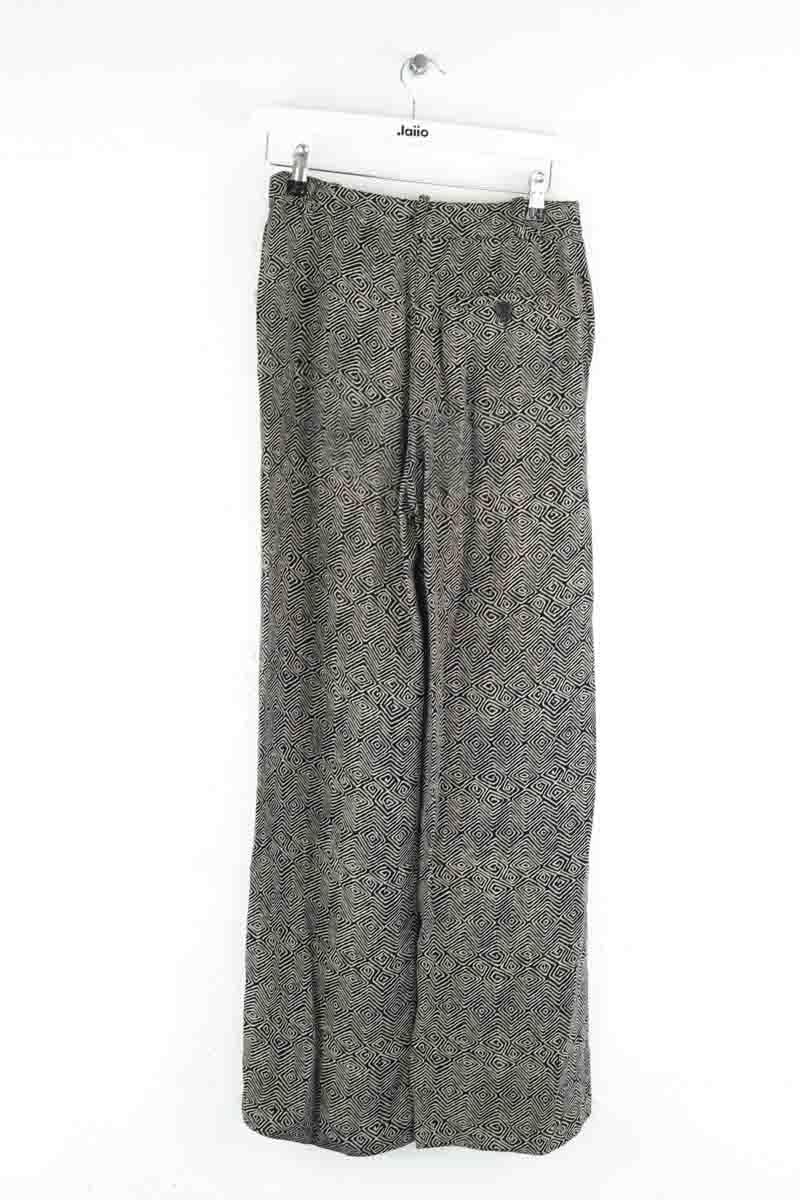 Black straight-leg  pants SONIA RYKIEL - Seconde Main Black