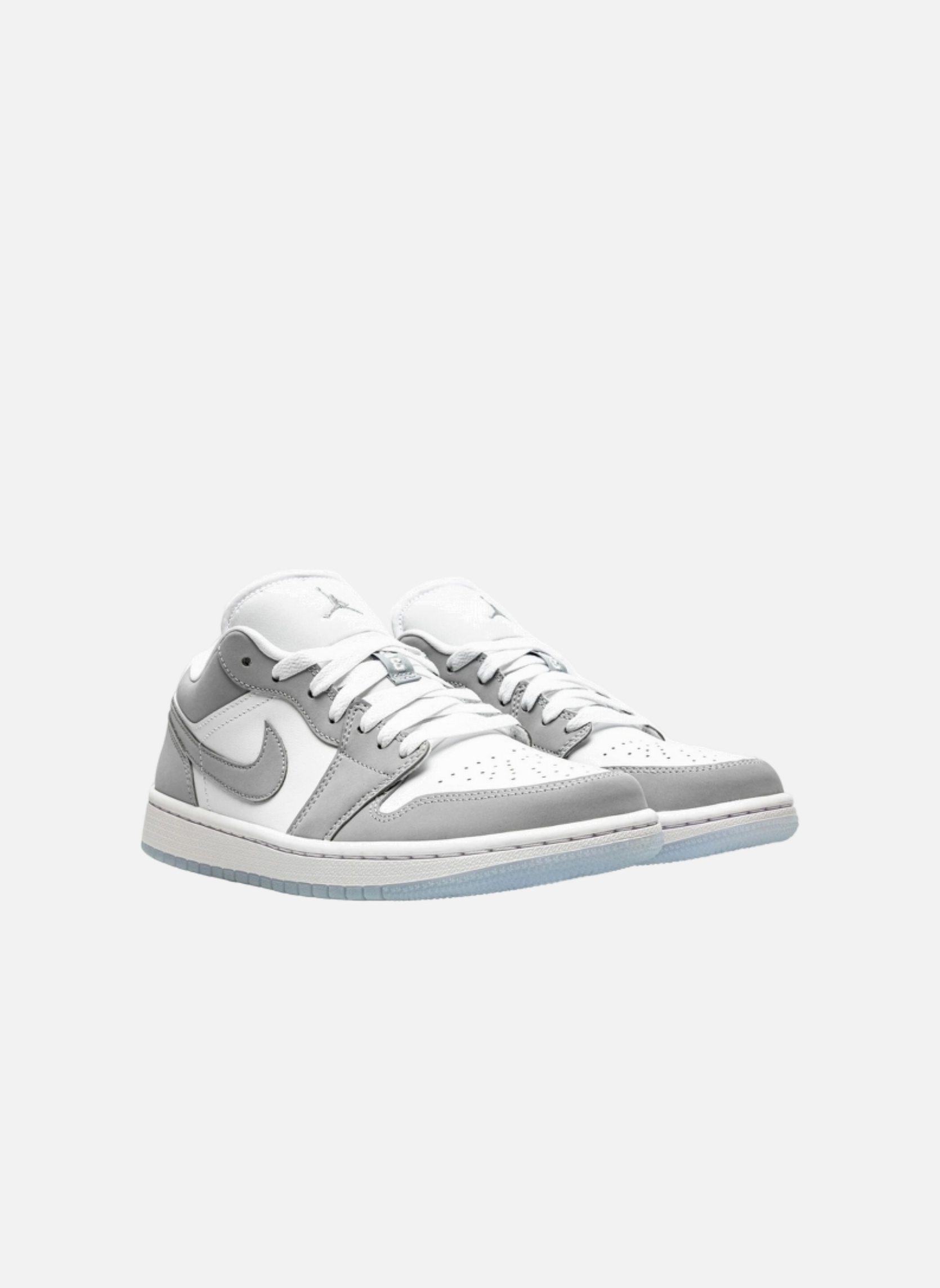 Leather low-top sneakers Jordan Grey