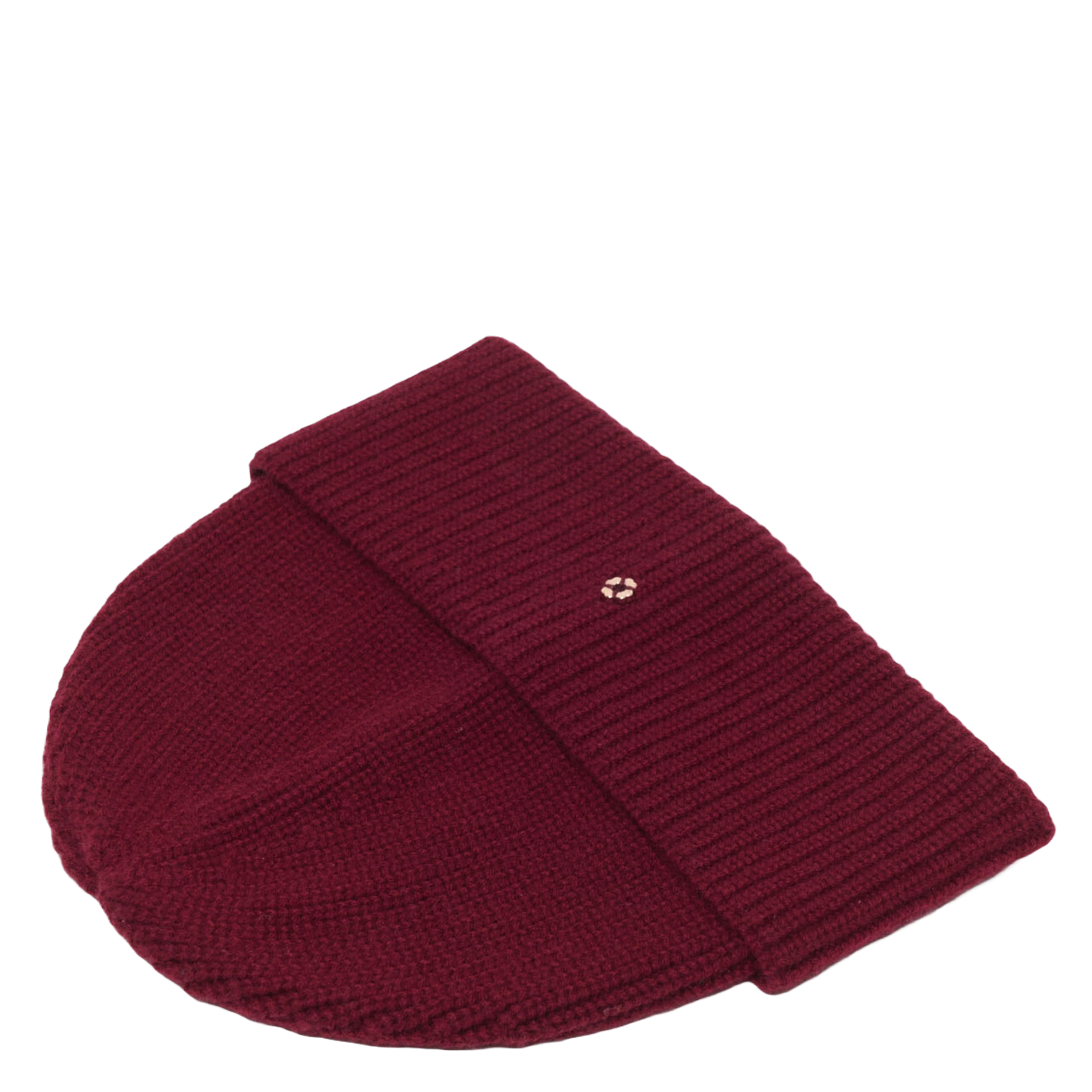 Bonnet en laine et cachemire MAJE Rouge