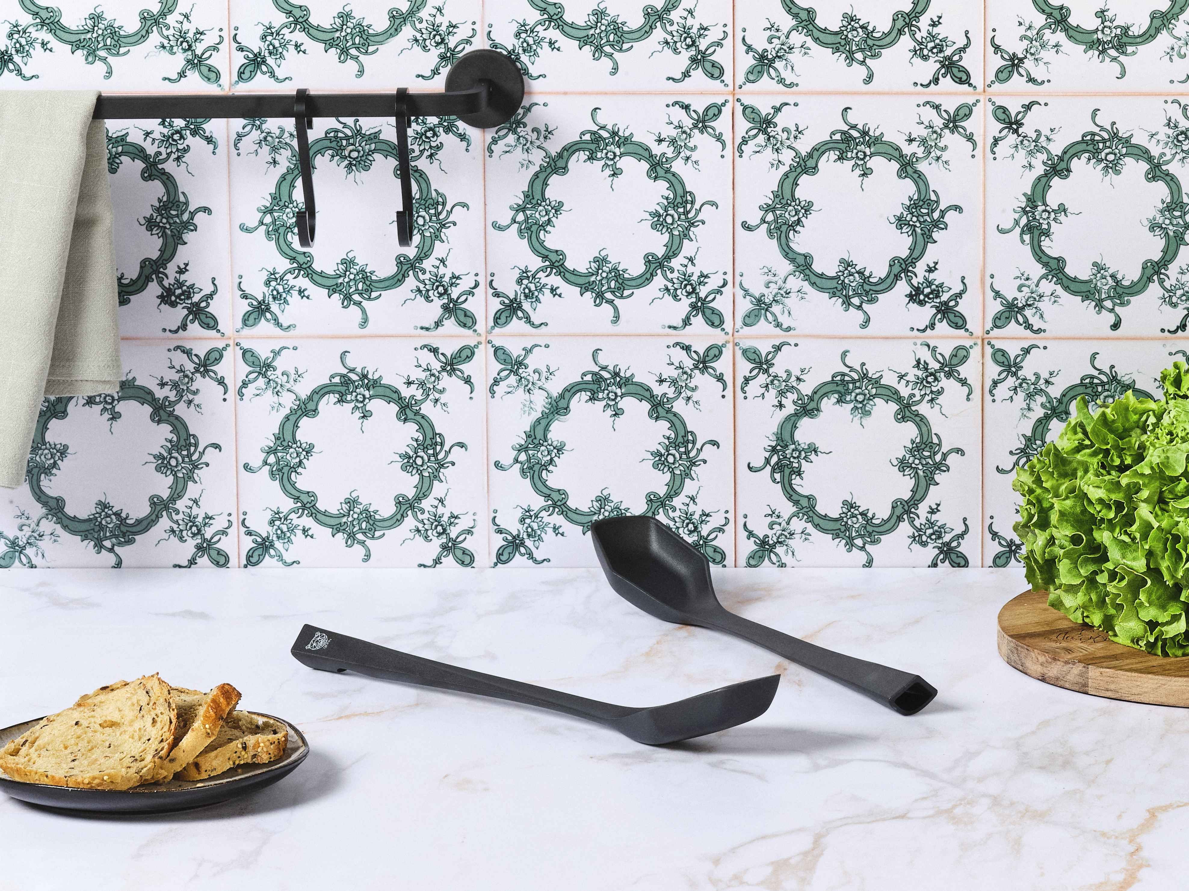 Jesper thermoplastic salad servers BJORN Black