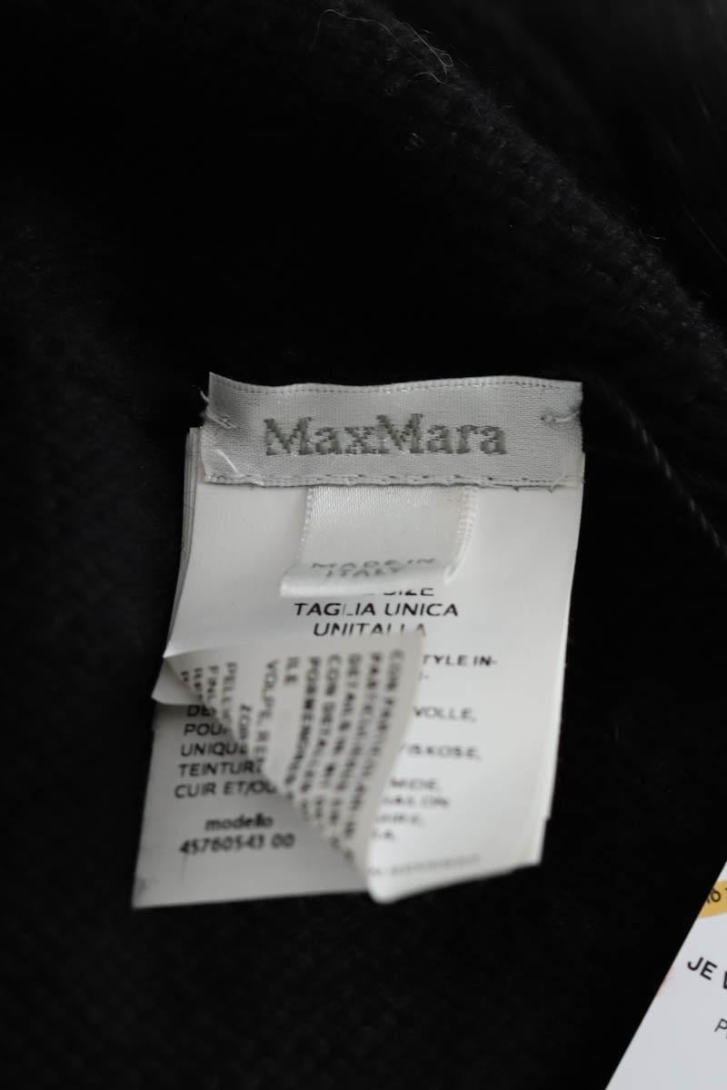 Chapeau en laine MAX MARA - Seconde Main Black