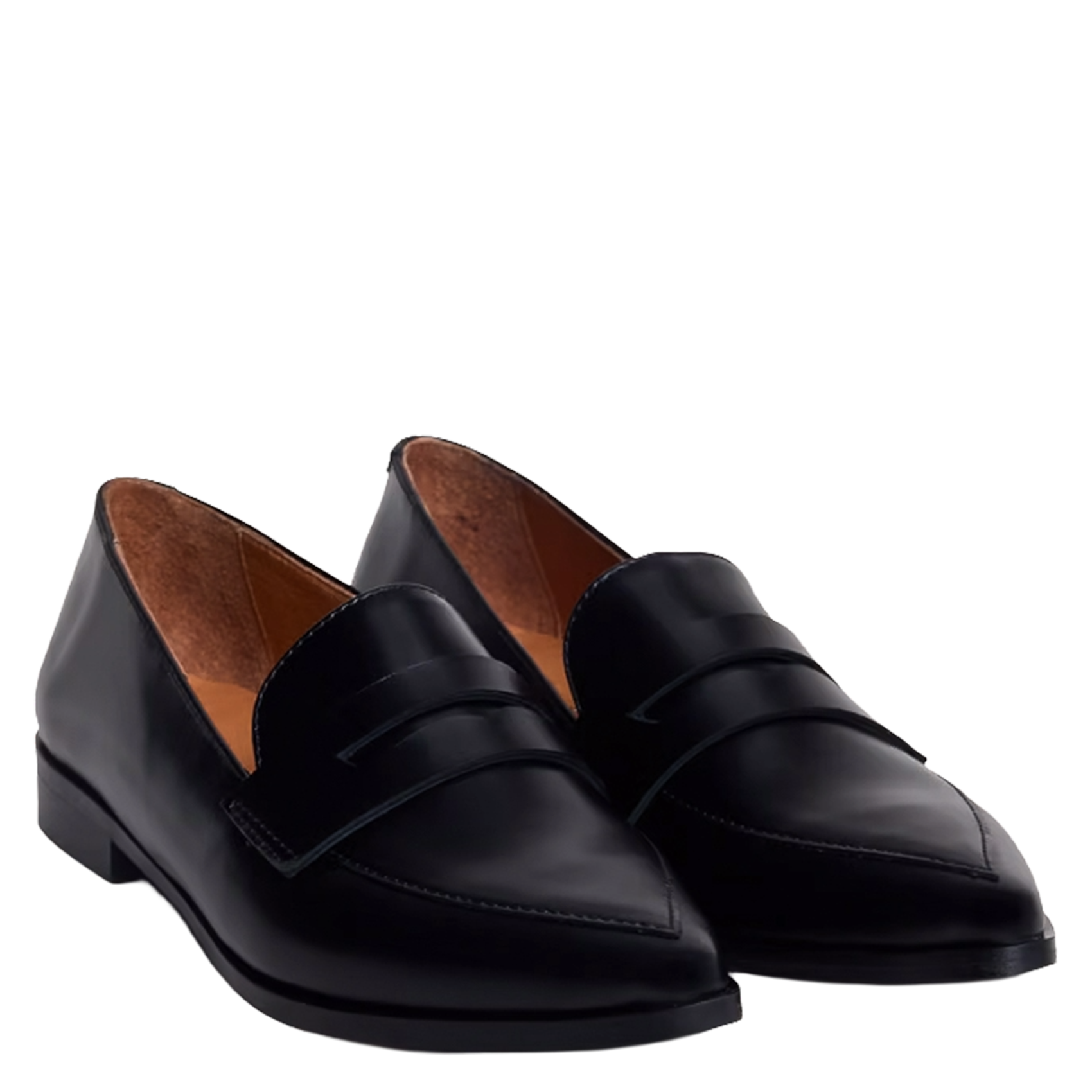 Mocassins en cuir JONAK Noir