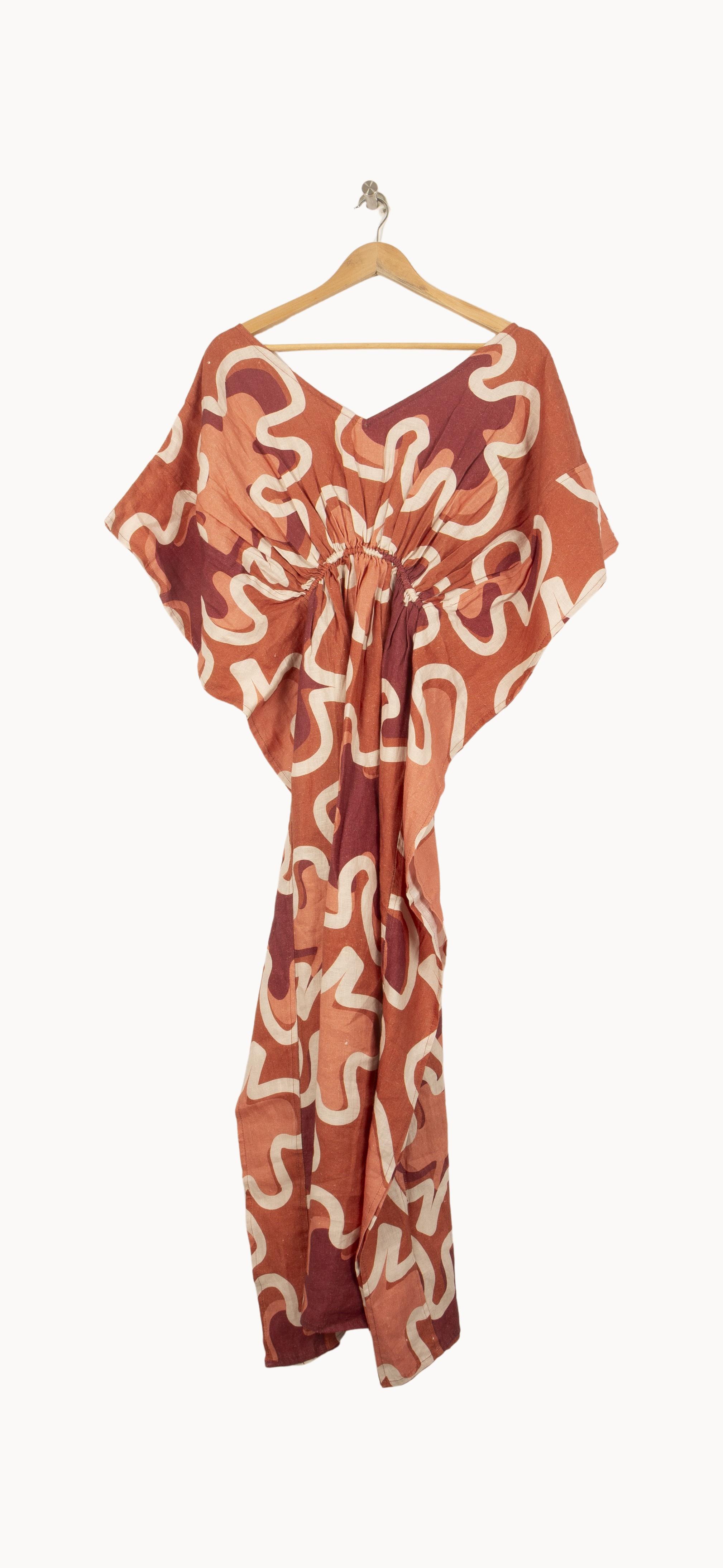 Long dress HEIMSTONE - Seconde Main Orange