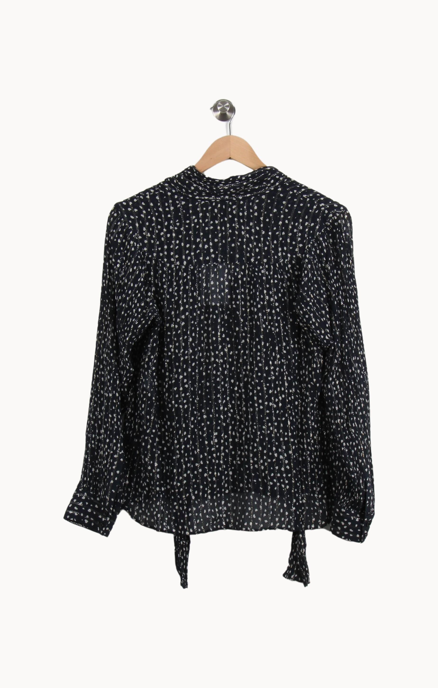 Blouse TARA JARMON - Seconde Main Black