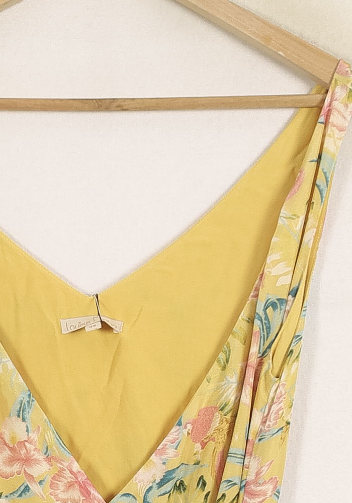 Long dress LOUISE MISHA - Seconde Main Yellow