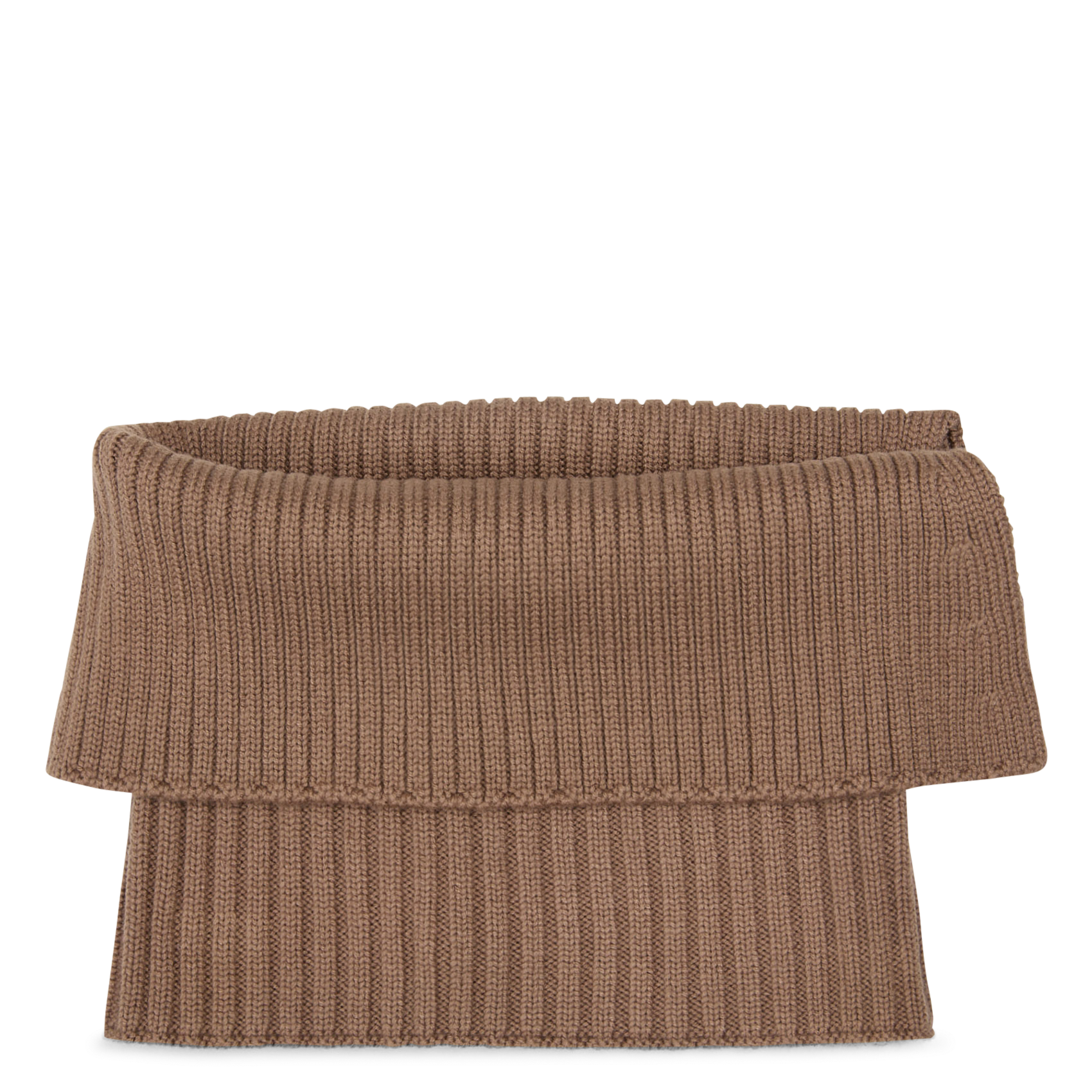 Cache cou côtelé uni TARA JARMON Beige