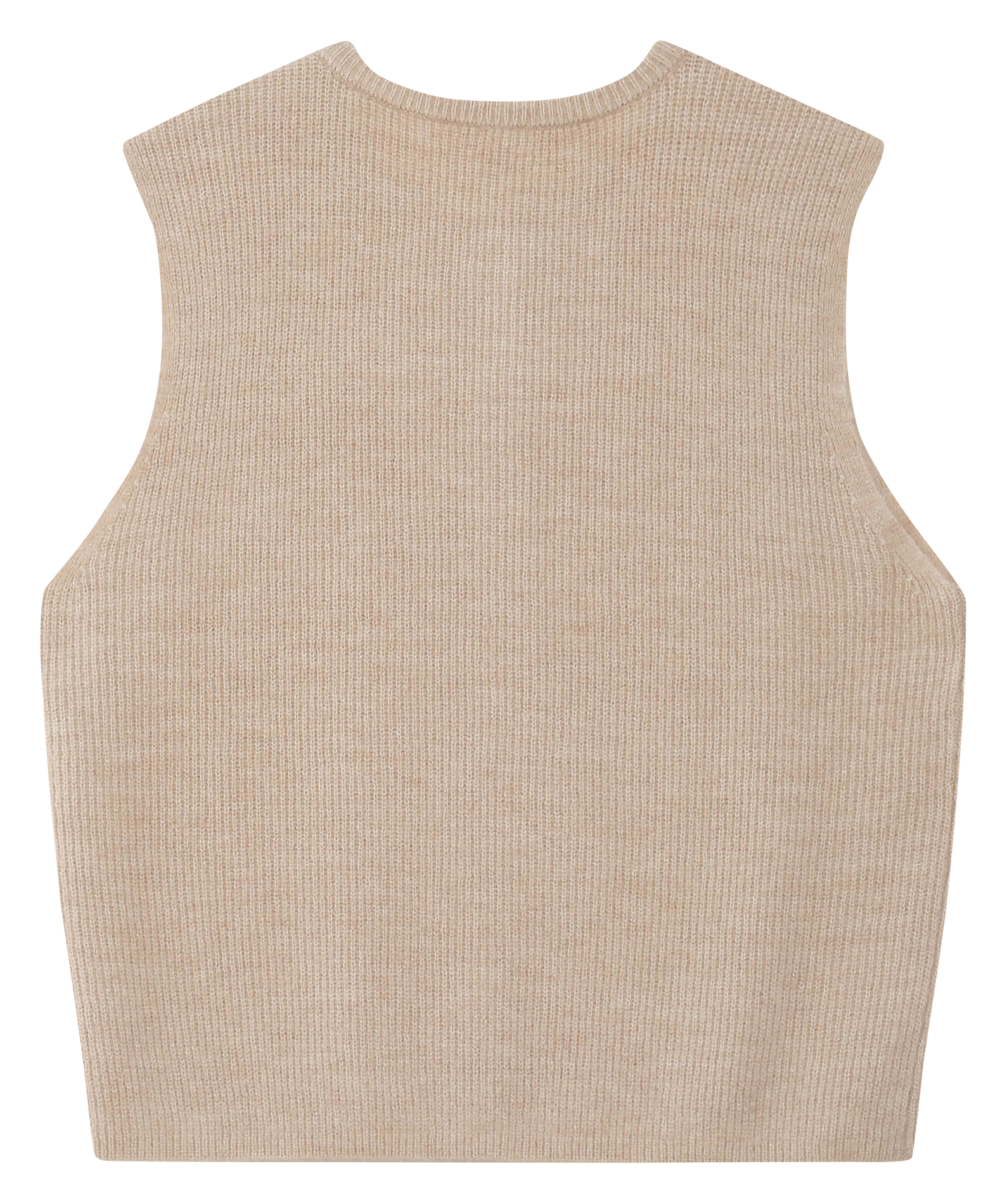 Top col rond  GRACE ET MILA Beige