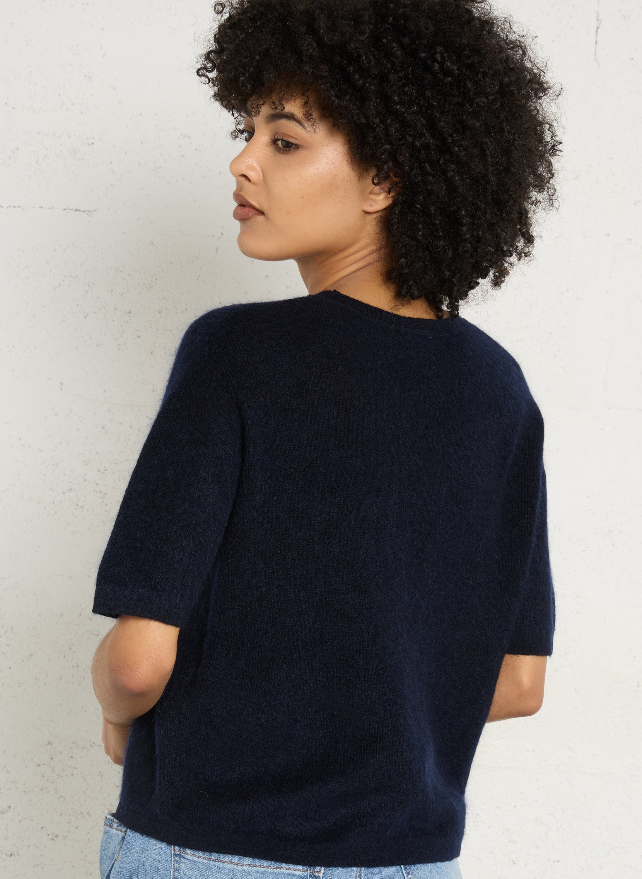 Baskets basses en cuir - Look 1