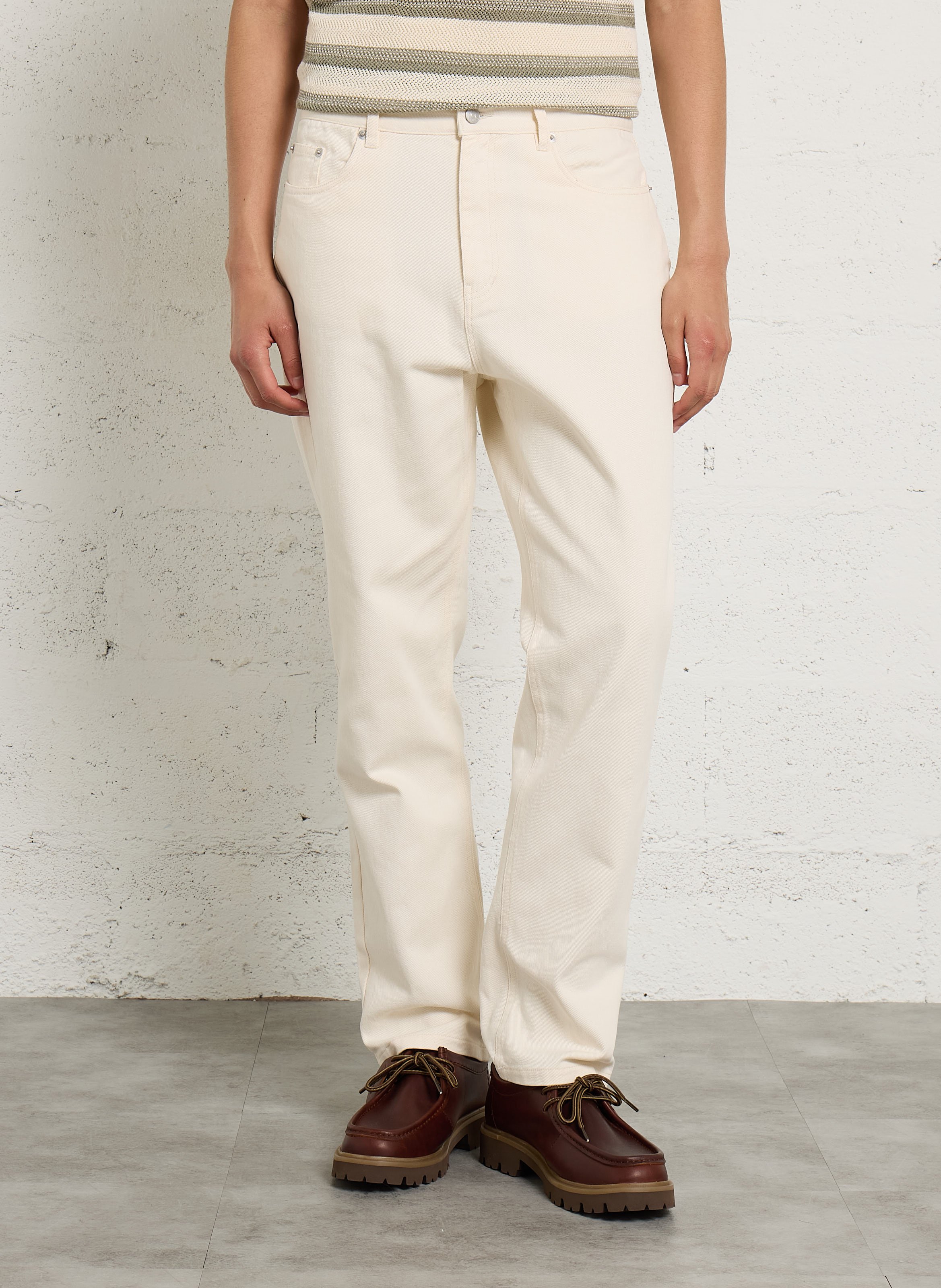 Rechte jeans MINIMUM Wit