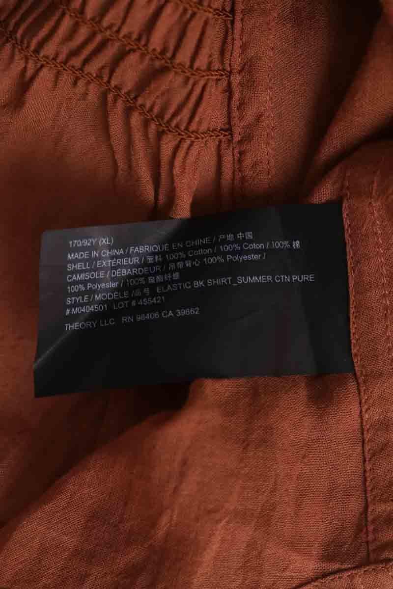 Shirt THEORY - Seconde Main Brown